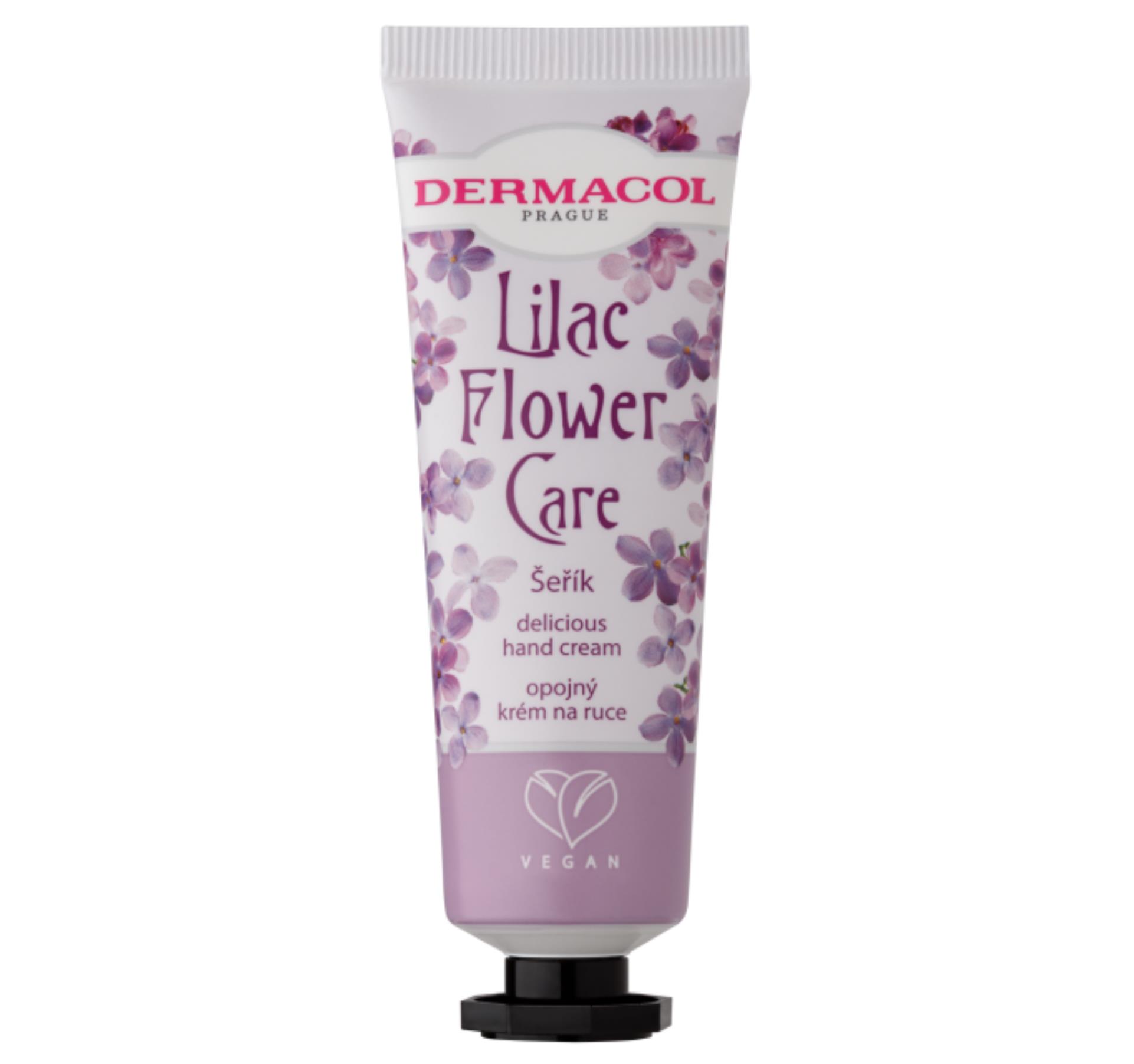 Krém na ruce Dermacol Flower care - Šeřík, 30ml