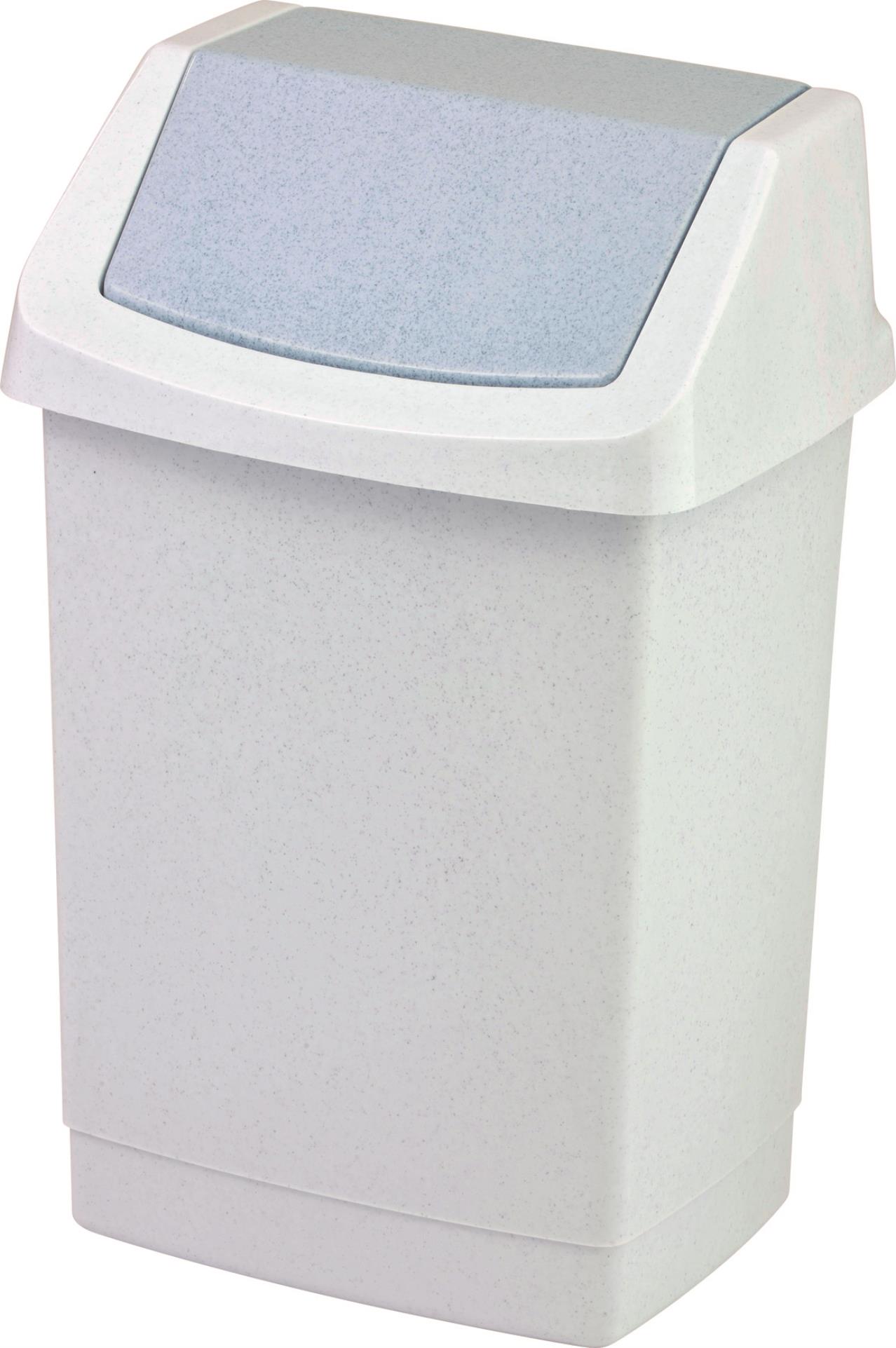 Odpadkový koš Curver Click LUNA - 9 l, bílý