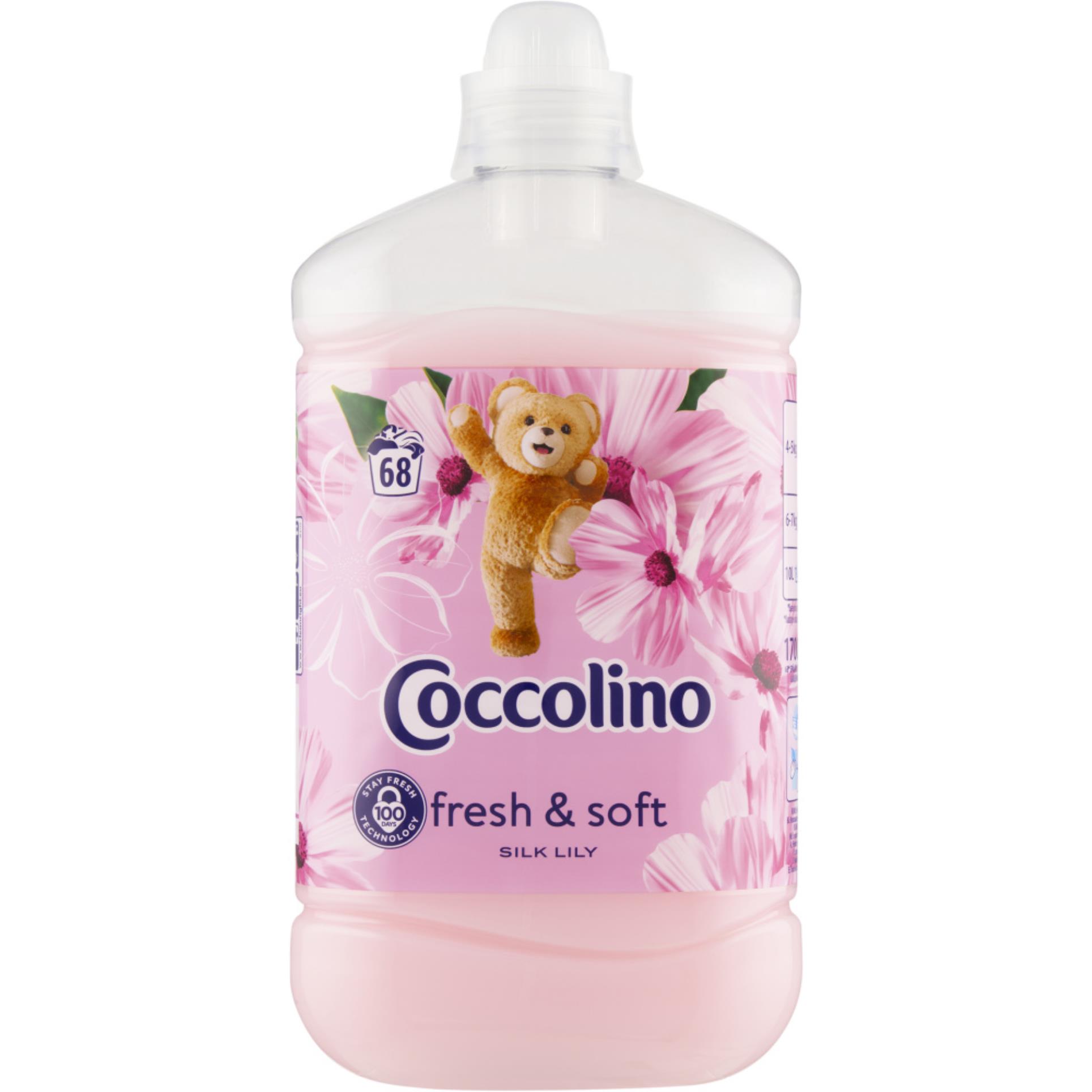 Levně Aviváž Coccolino - Silk Lily, 1,7 l, 68 pracích dávek