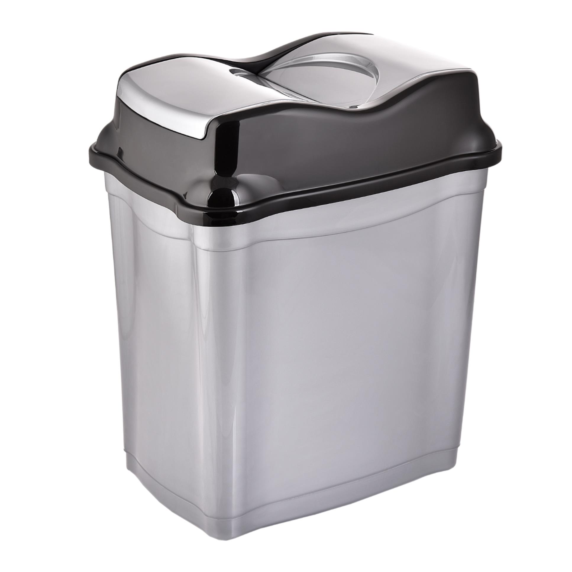 Tvoříme vaši domácnost - Orion Odpadkový koš Orion Whirpool - výklopný, 5 l, šedý