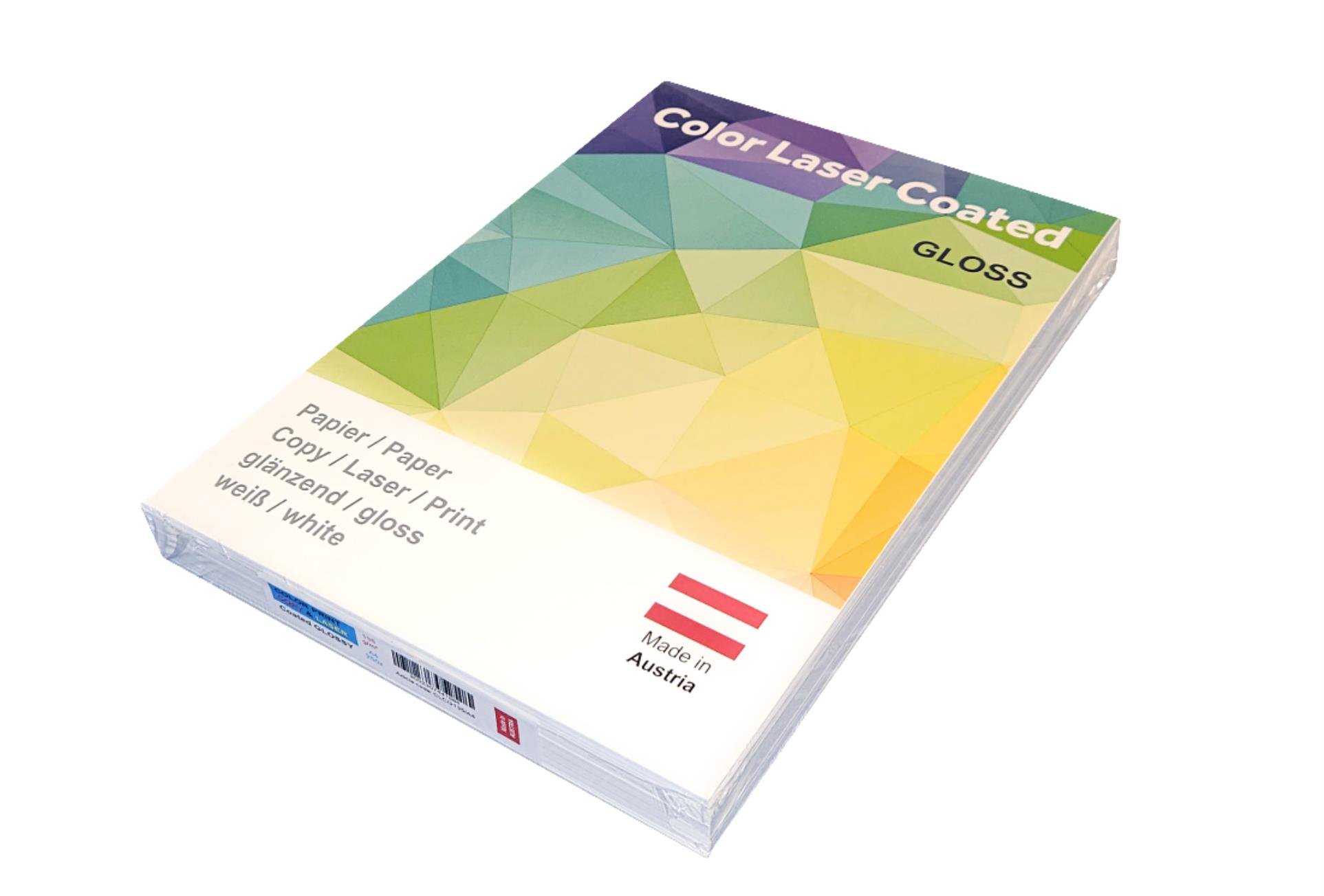 Levně Speciální papír Color Laser Coated - A3, 135g/m2, lesklý, 250 ks