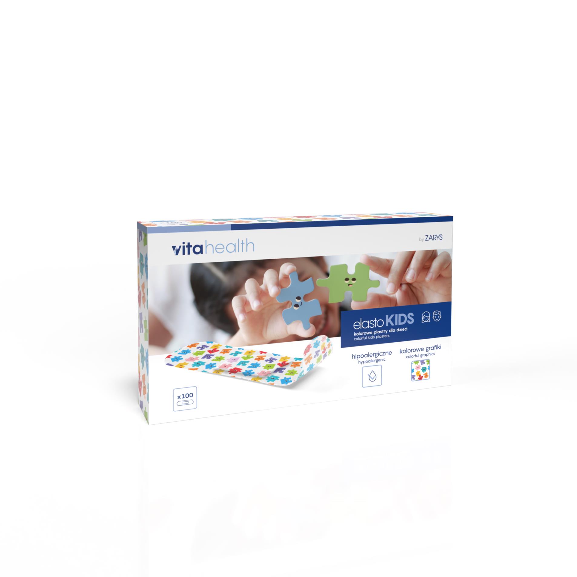 Levně Náplasti elastoKids - sada s absorp. polštářkem
