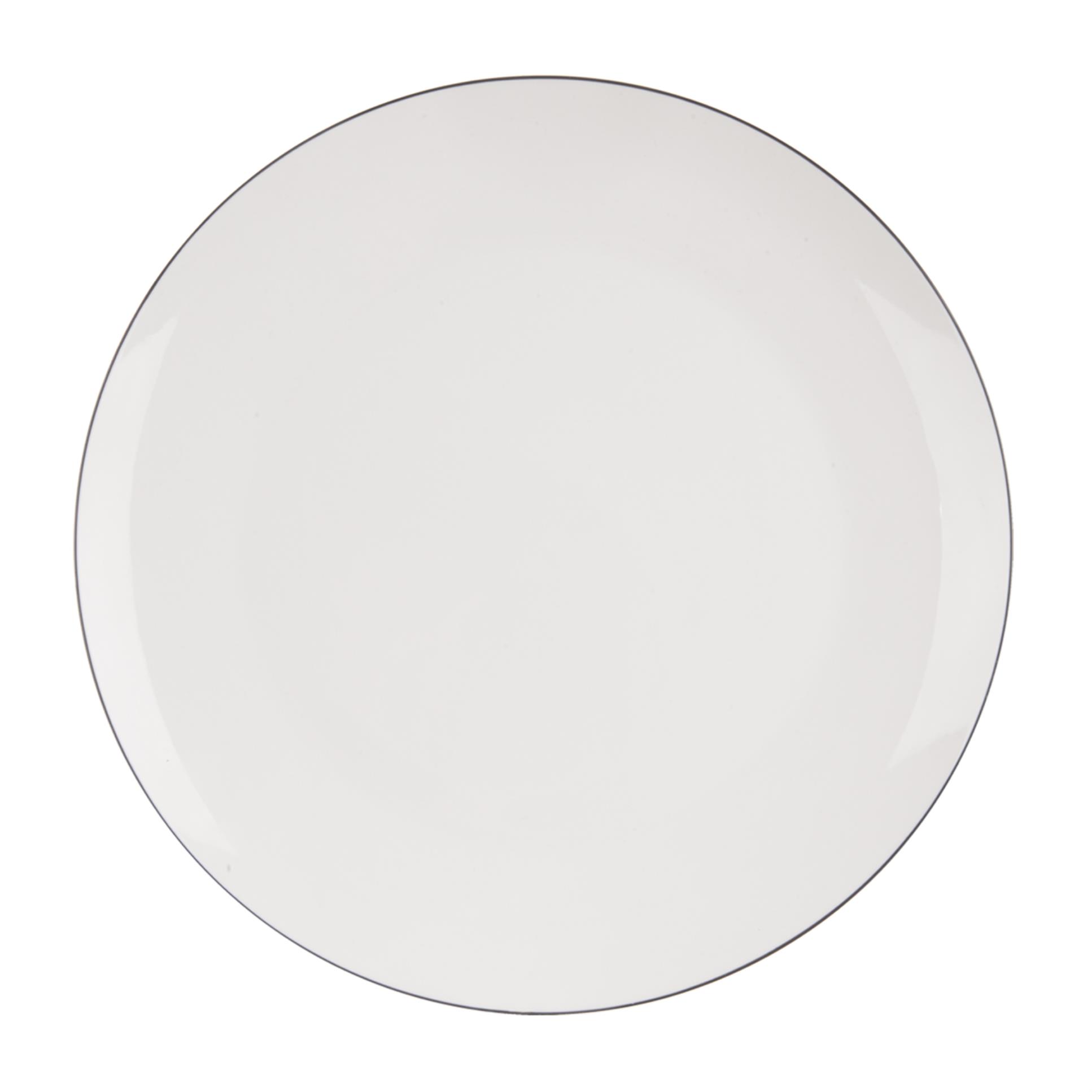 Levně Tvoříme vaši domácnost - Orion Talíř mělký Decora - porcelánový, průměr 27,5 cm, 1 ks