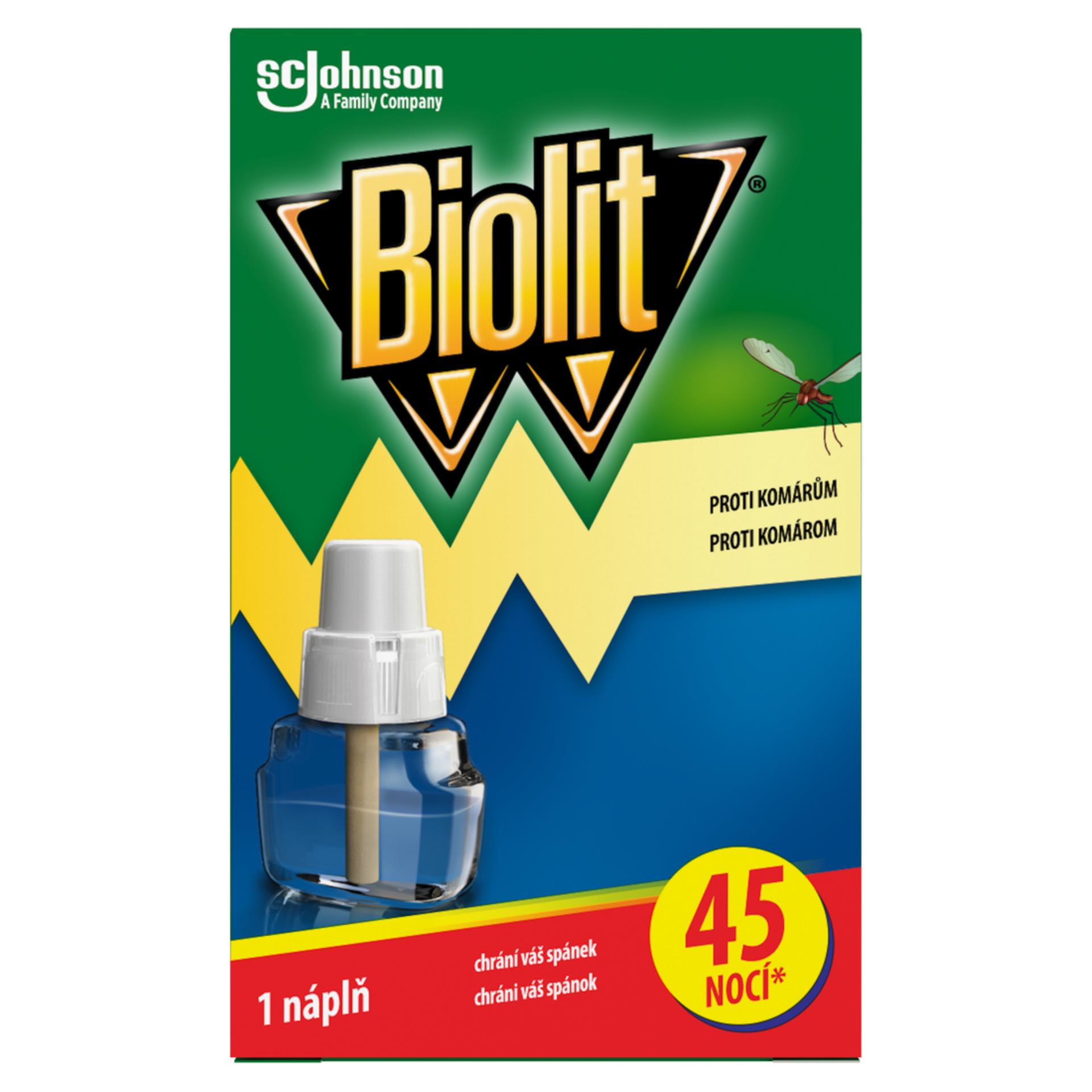 Levně Tekutá náplň Biolit do elektrického odpařovače - 45 nocí, 27 ml
