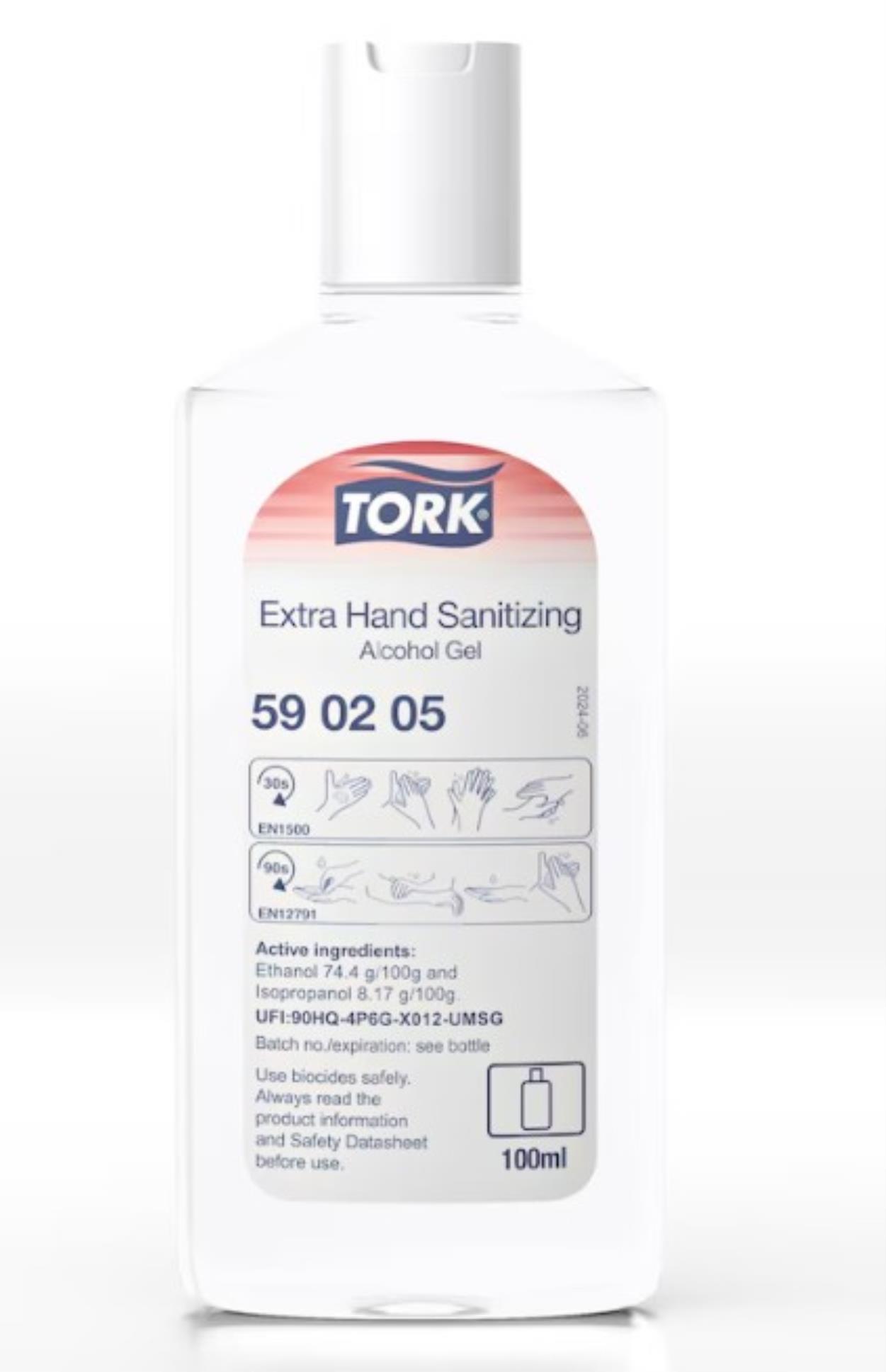 Gelová dezinfekce na ruce Tork - 100 ml