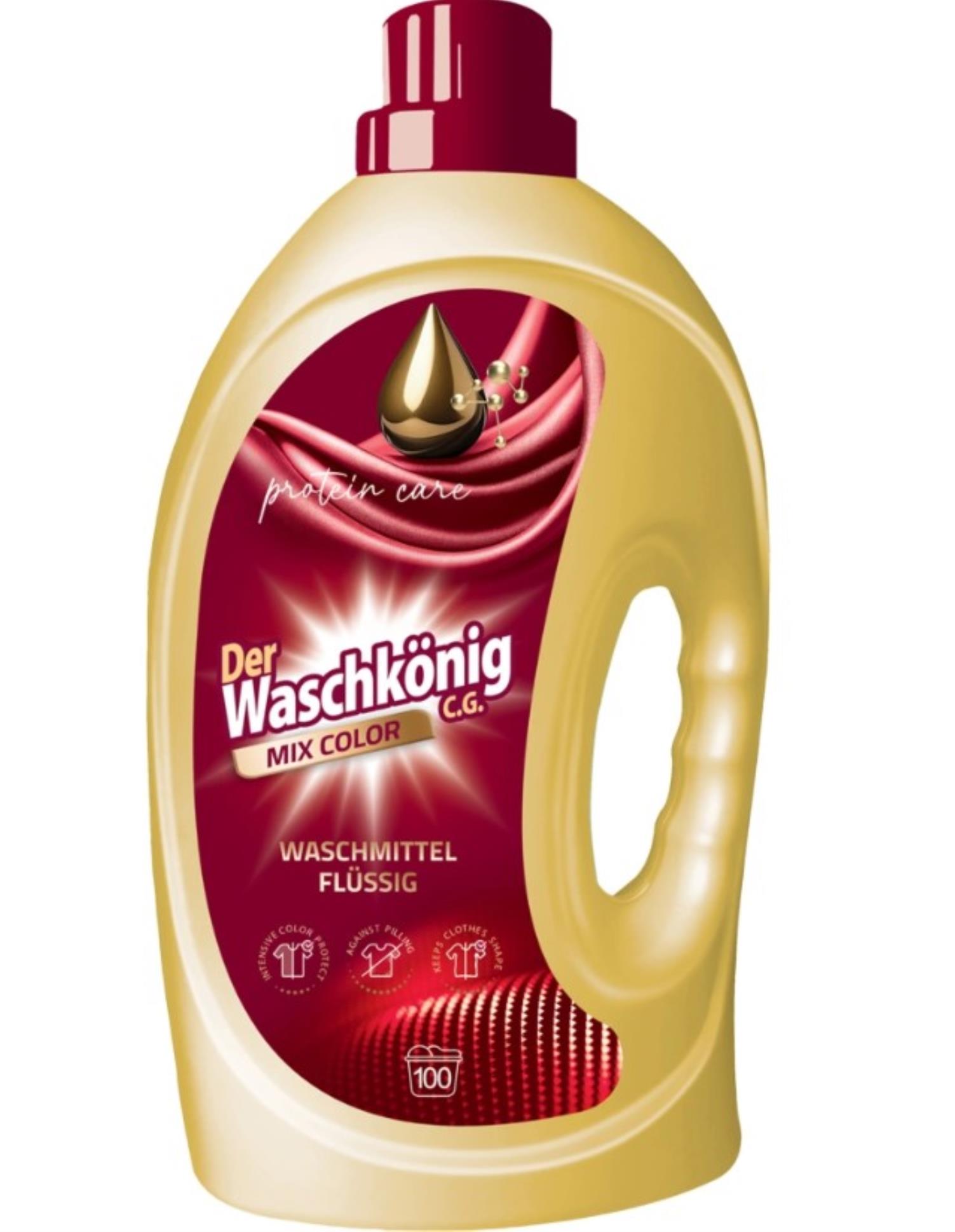 Waschkonig Der Waschkönig prací gel 3l (100 PD) - Color
