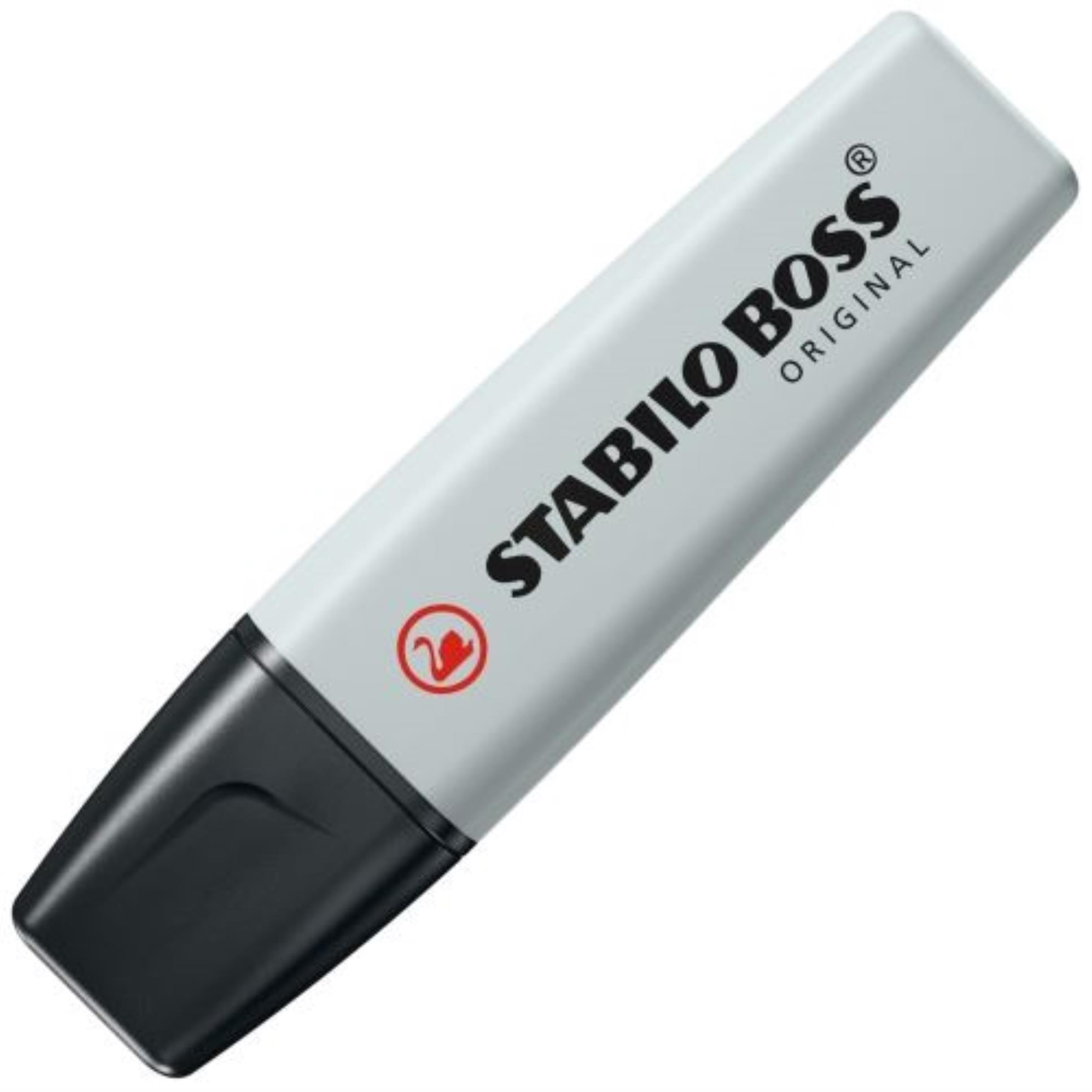Zvýrazňovač STABILO BOSS ORIGINAL - pastelově šedý