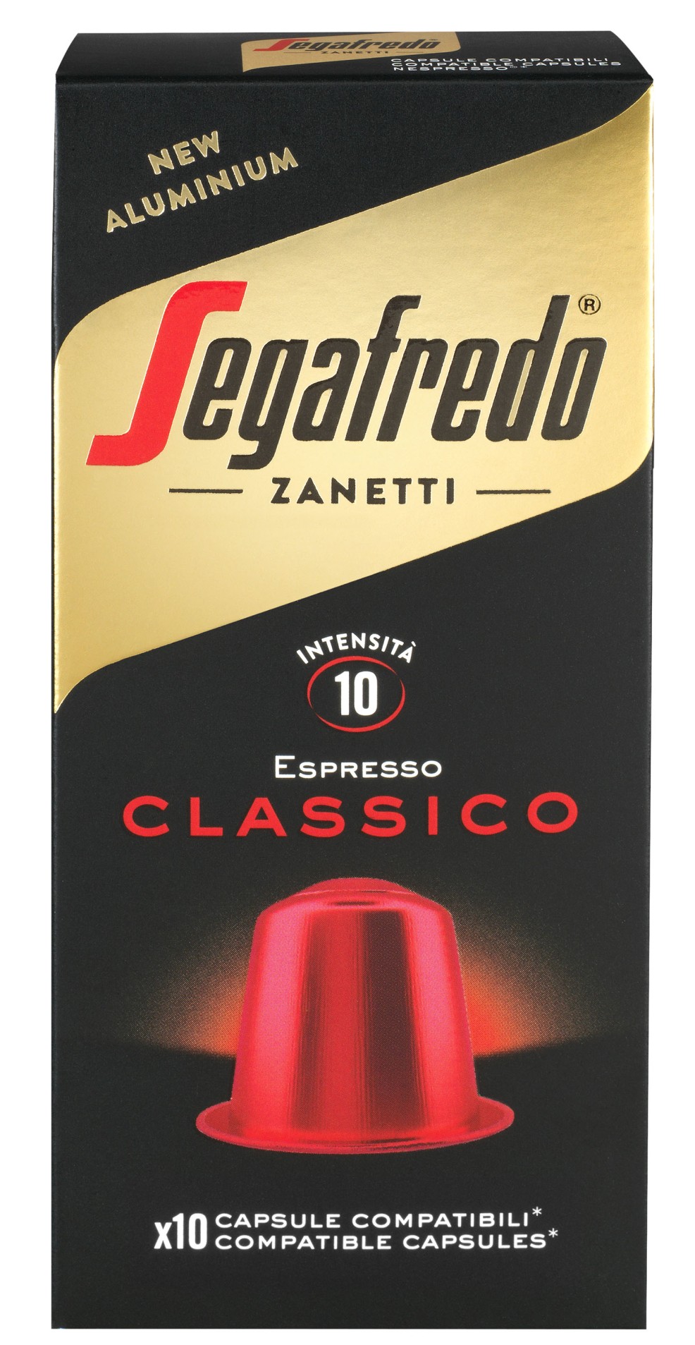 Kapsle Segafredo - Classico, 10 ks