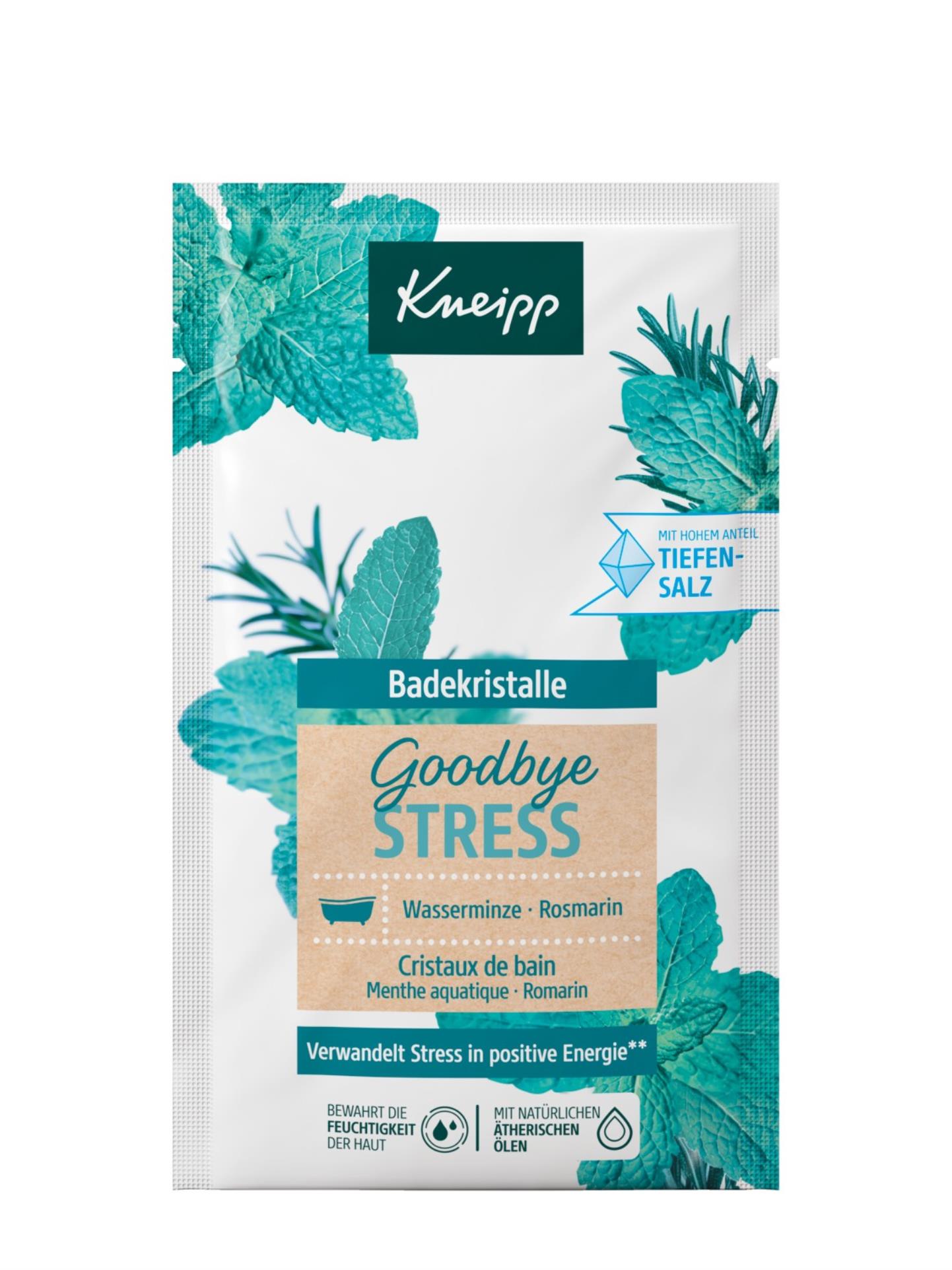 Sůl do koupele Kneipp – Goodbye Stress, 60 g