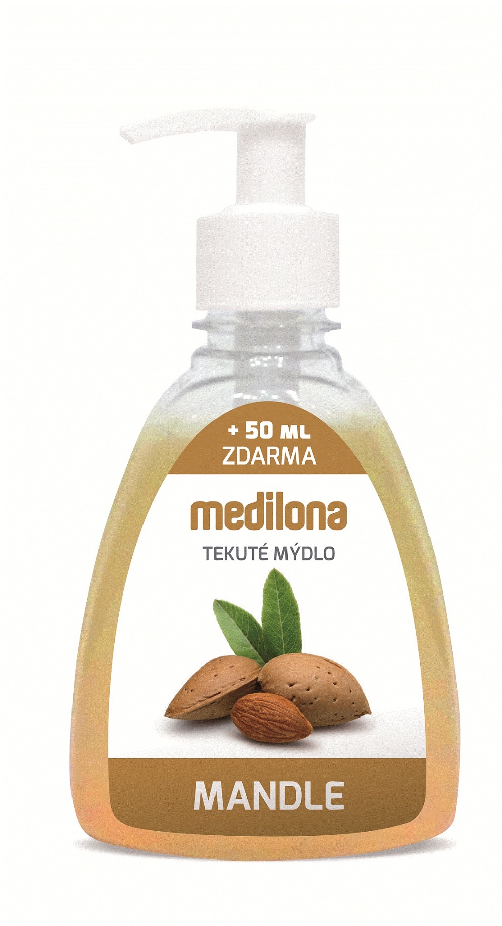 Tekuté mýdlo Medilona - mandlové, 300 ml