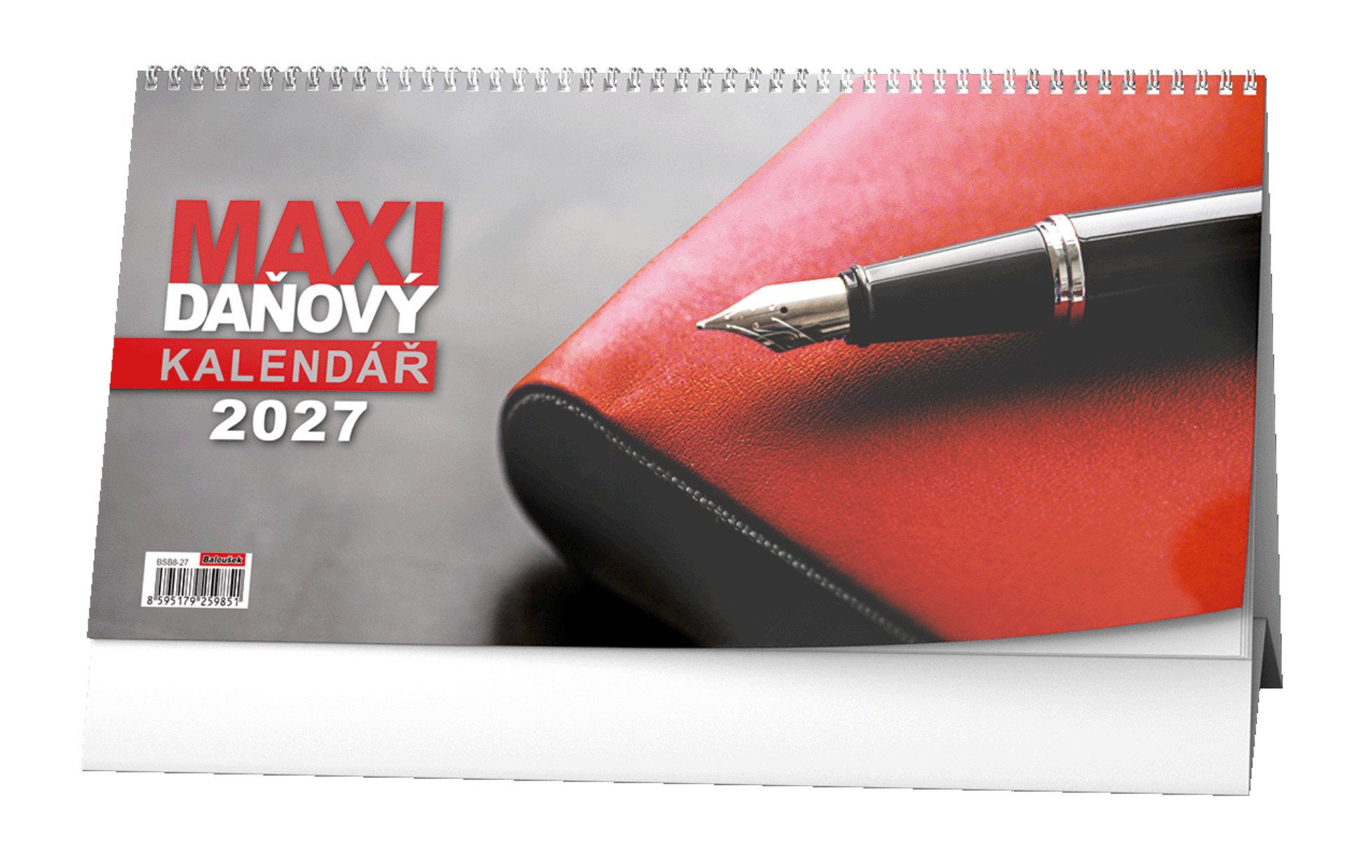 Stolní kalendář 2027 Maxi daňový