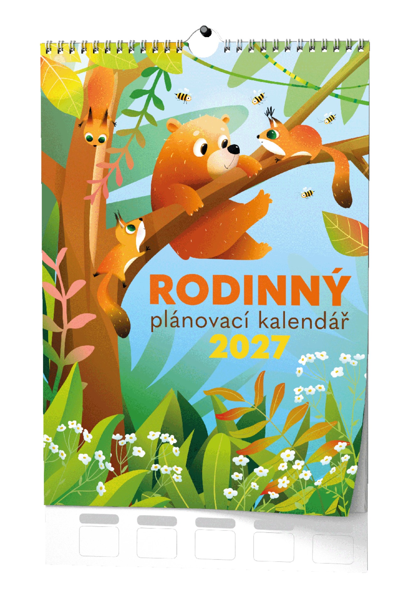 Nástěnný kalendář 2027 Rodinný plánovací
