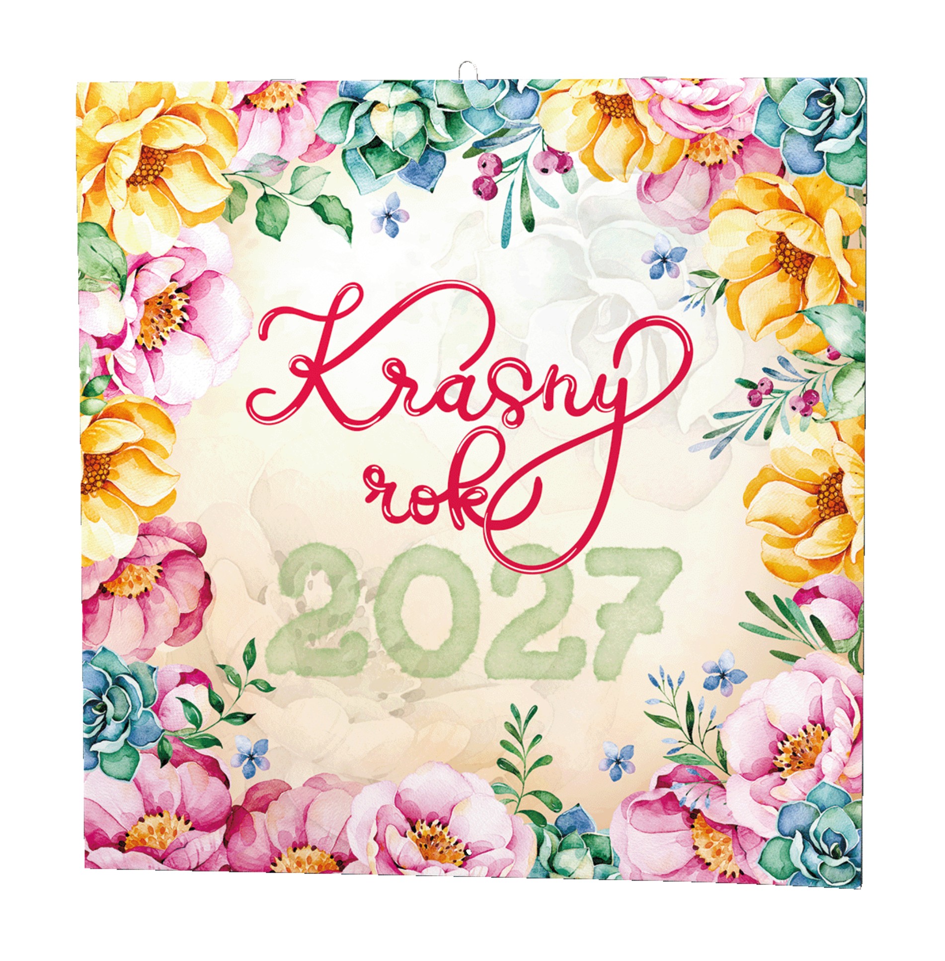 Nástěnný kalendář 2027 Krásny rok