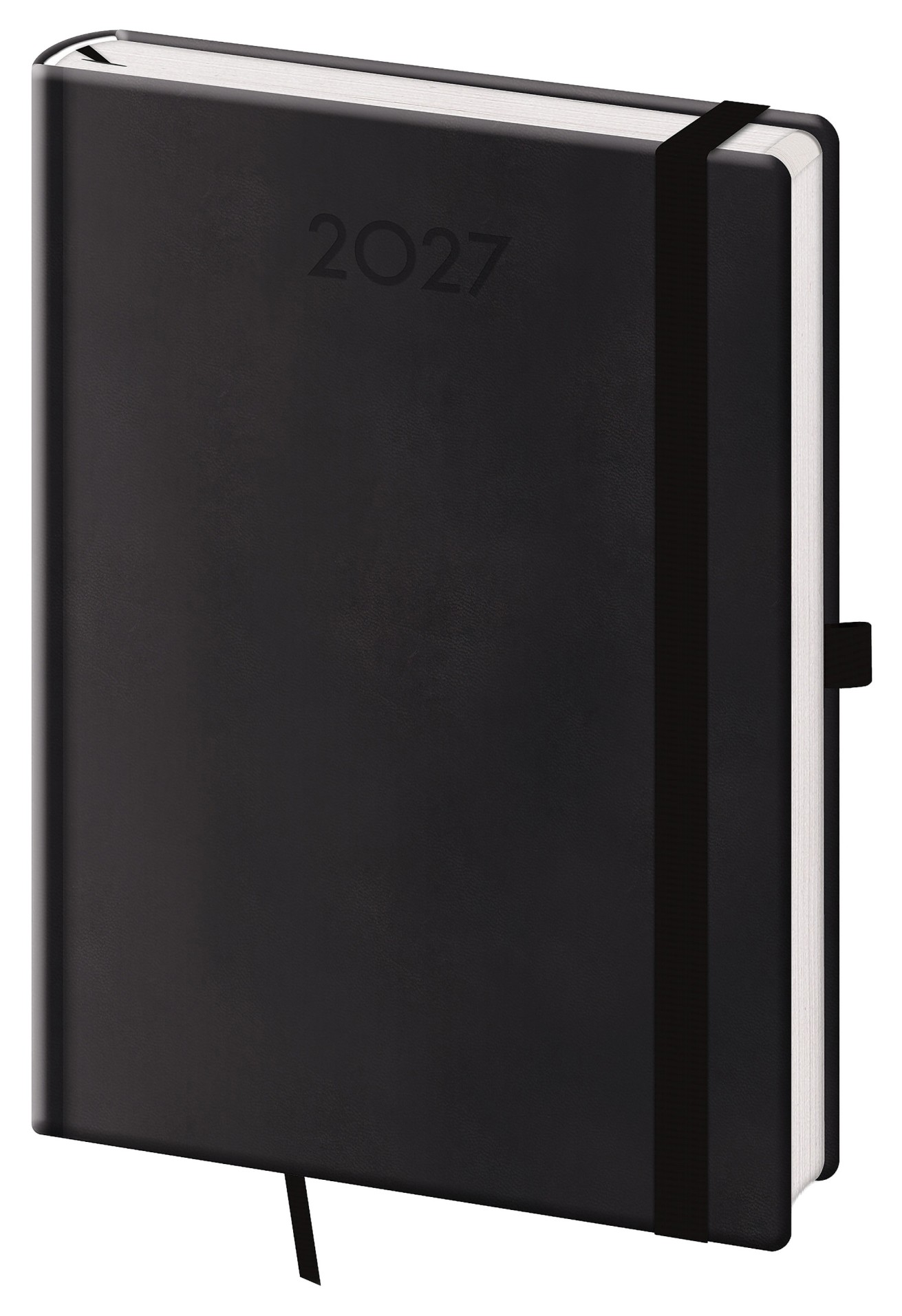 Denní diář 2027 Print Plus - A5, černý