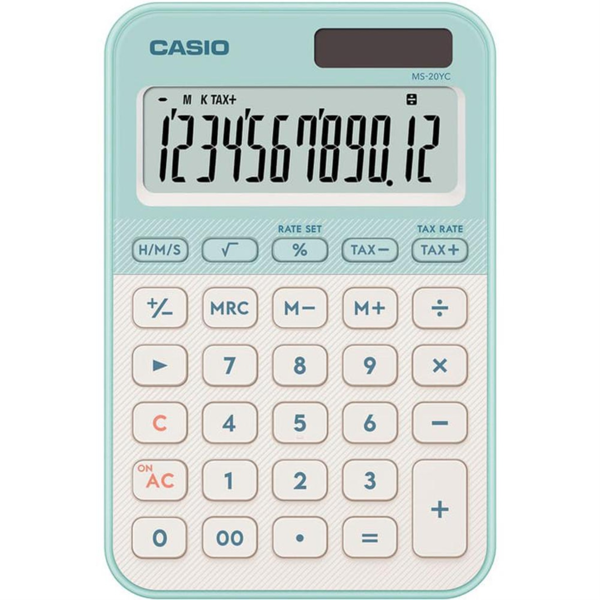 Stolní kalkulačka Casio MS 20 YC – Light Green