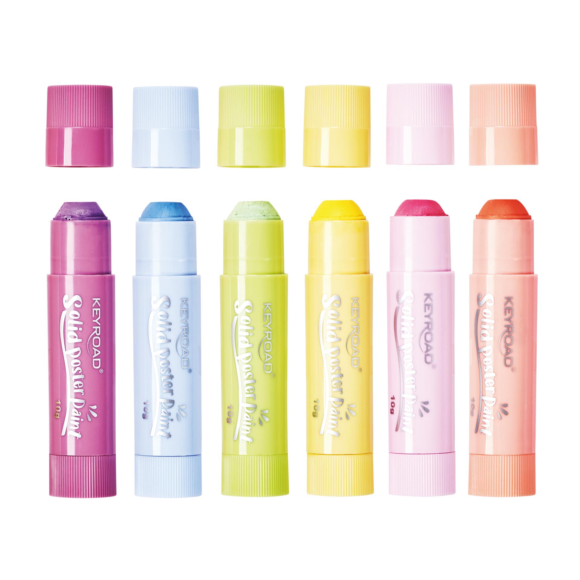 Concorde Tuhé temperové barvy Keyroad Pastel - sada 6 barev