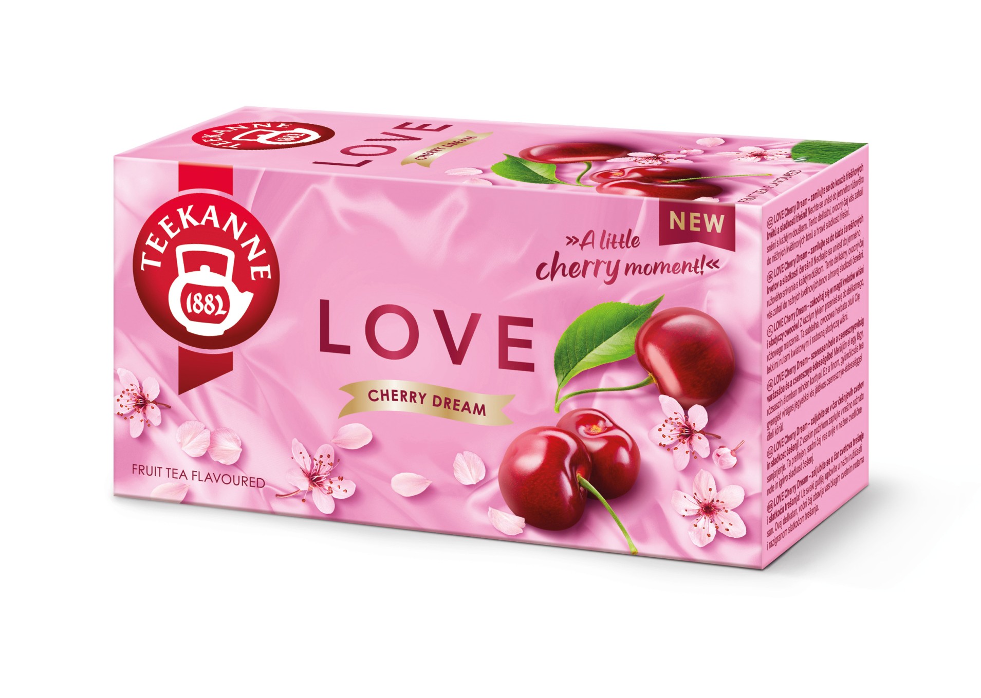 Ovocný čaj Teekanne - Love Cherry dream 20x 2,25g