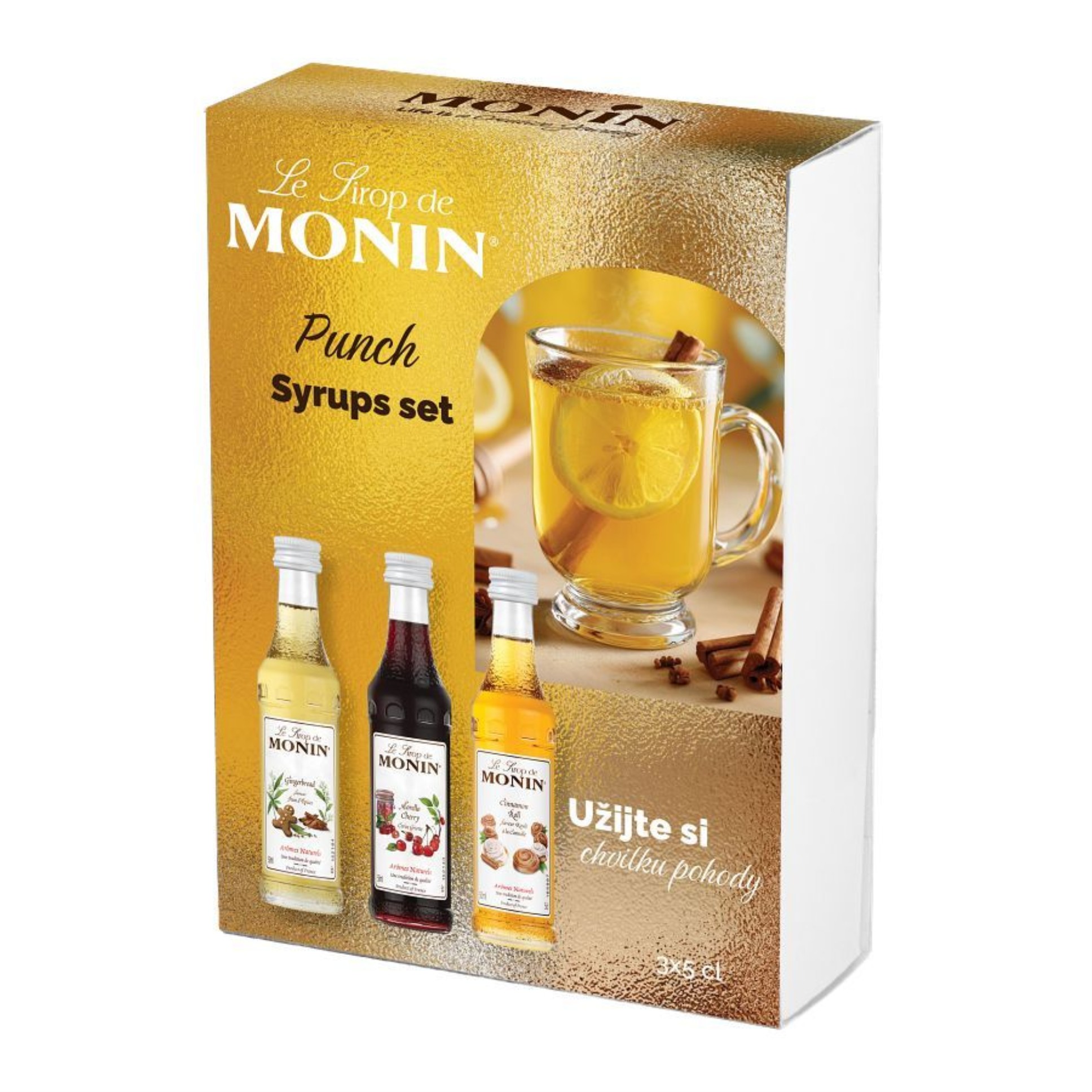 Monin set 3x 5 cl Punch