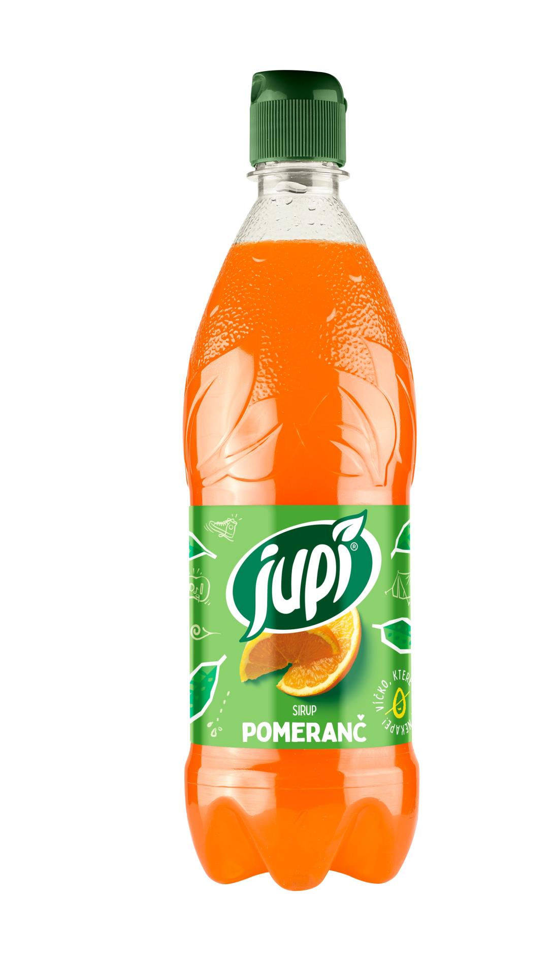 Sirup Jupí - pomeranč, 0,7 l