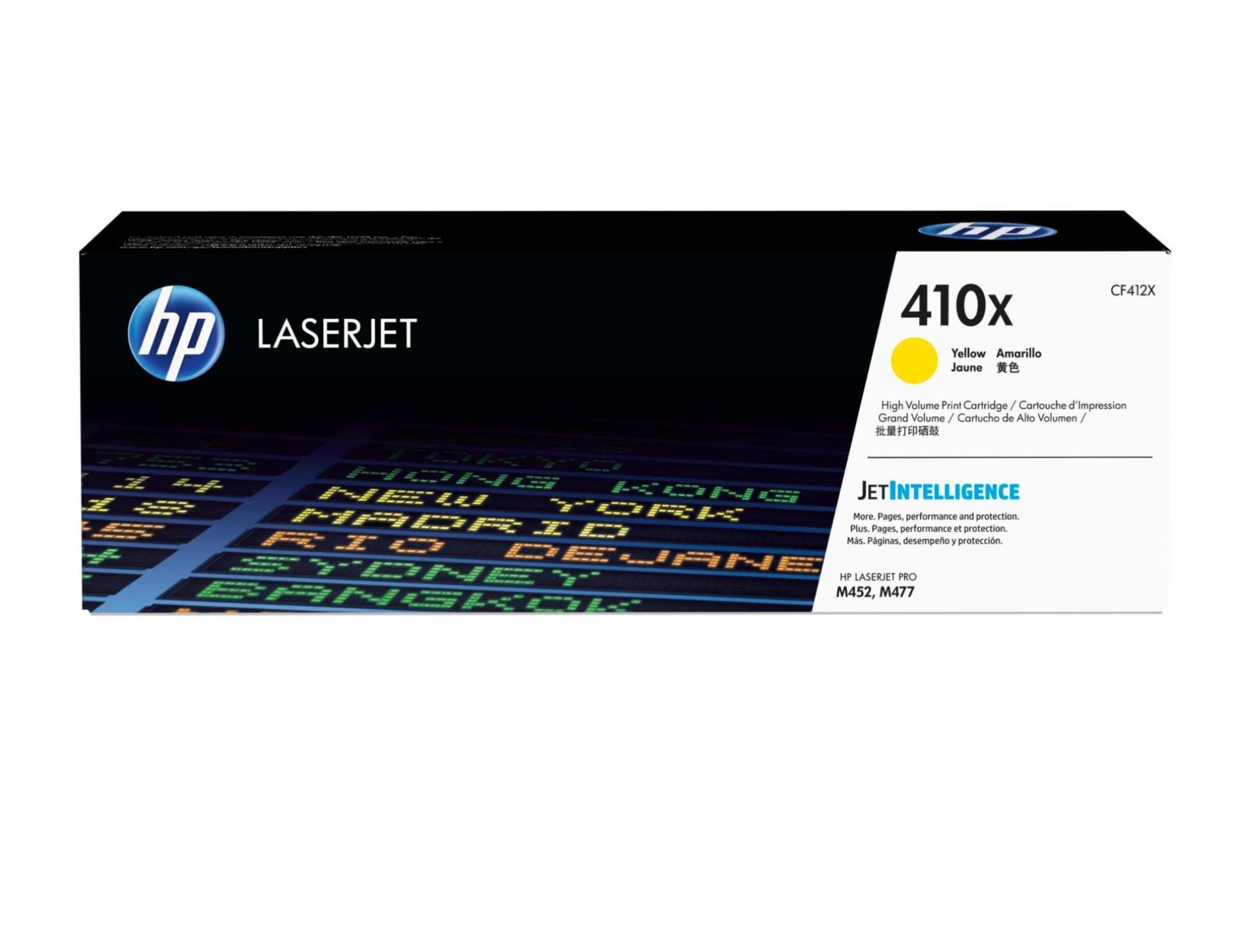 Toner HP CF412X/410X - žlutý
