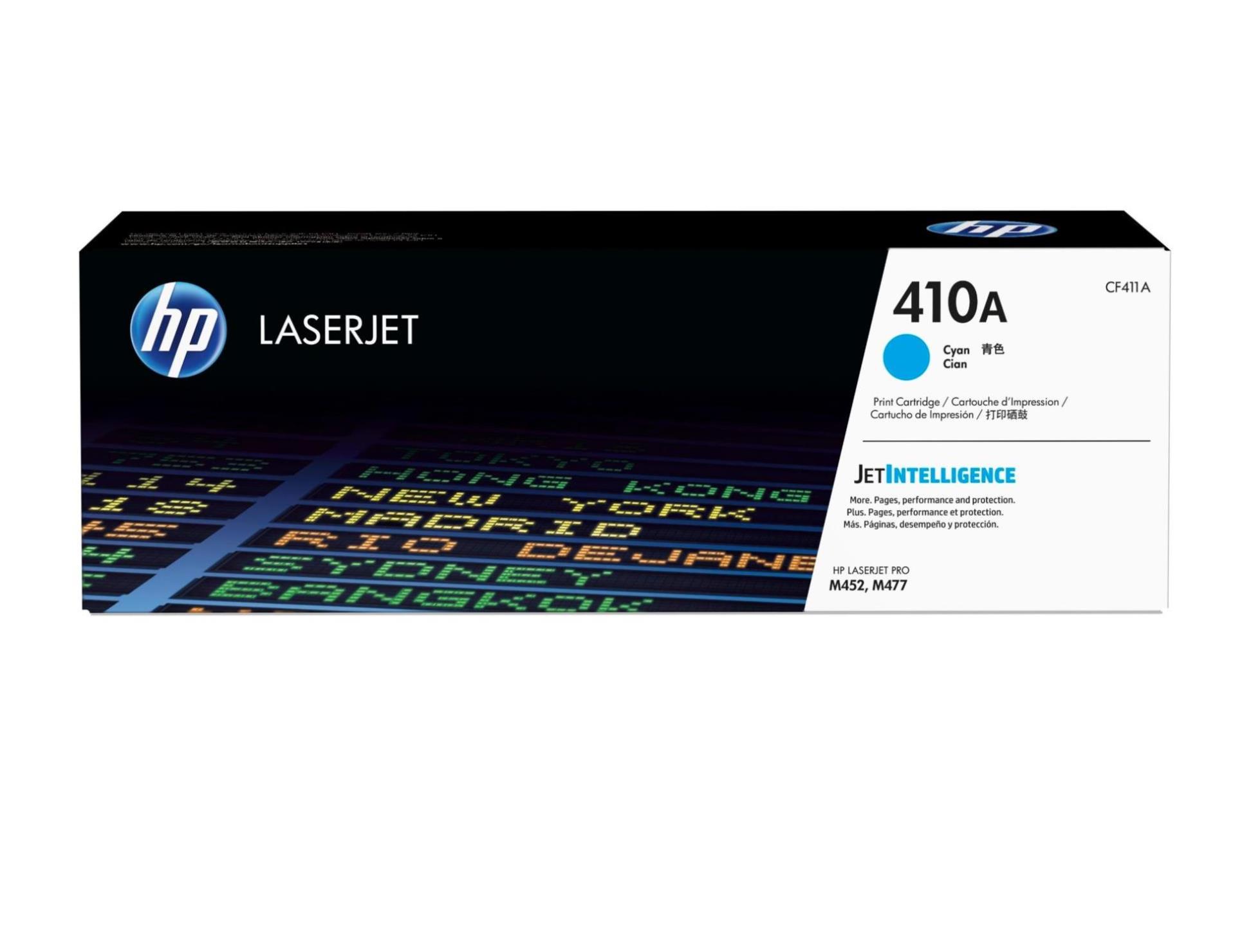 Toner HP CF411A/410A - azurový
