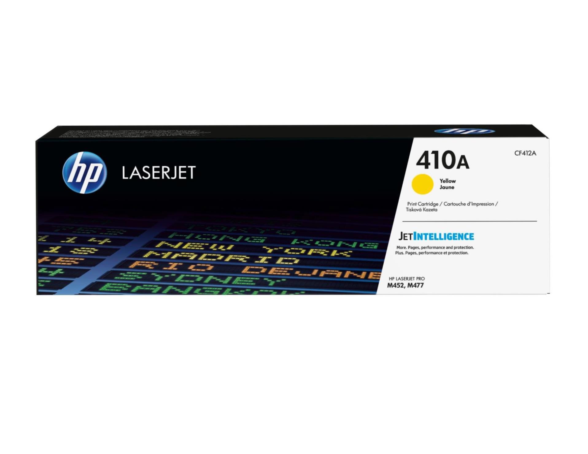 Toner HP CF412A/410A - žlutý