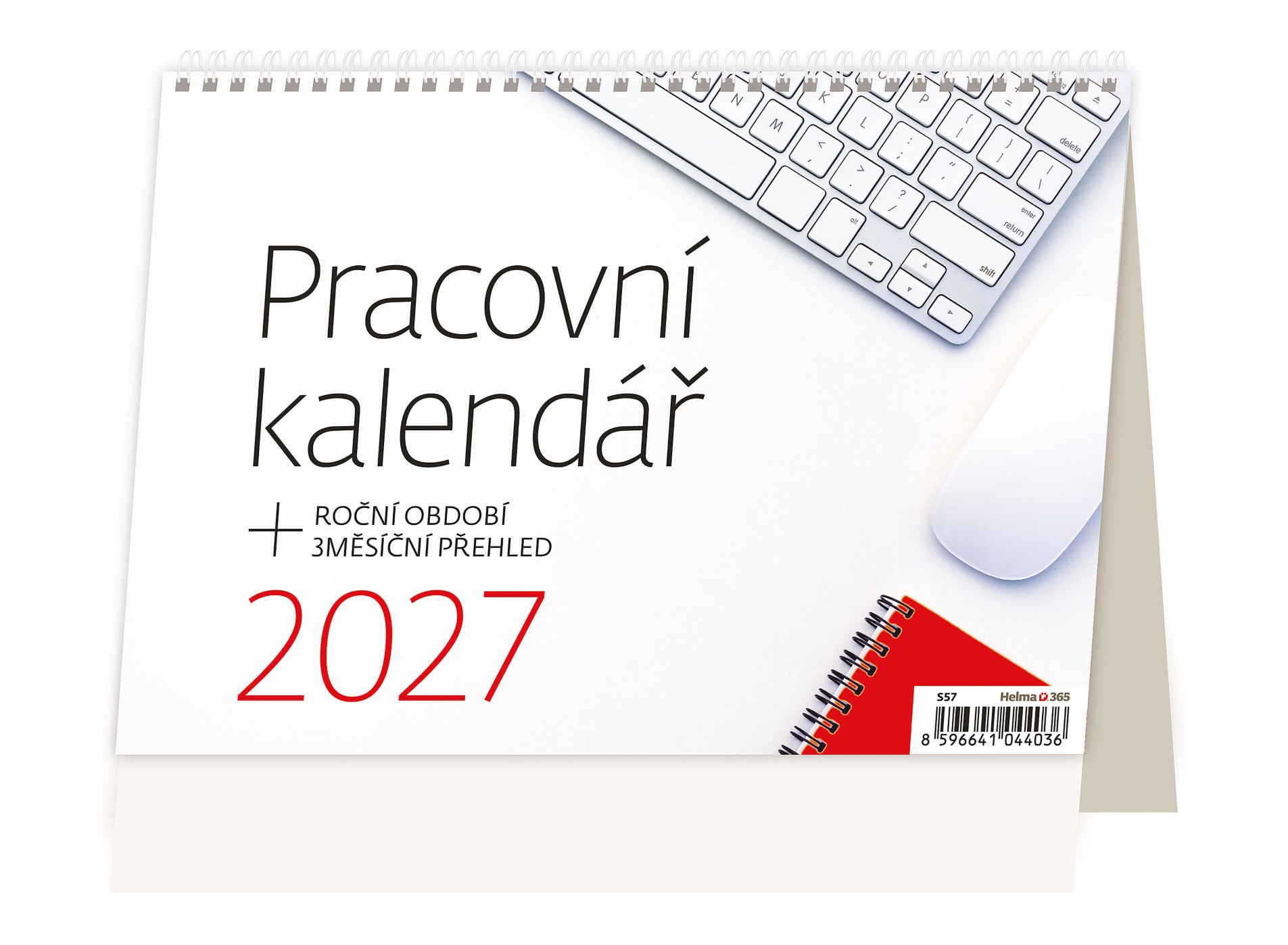 Stolní kalendář 2027 Pracovní