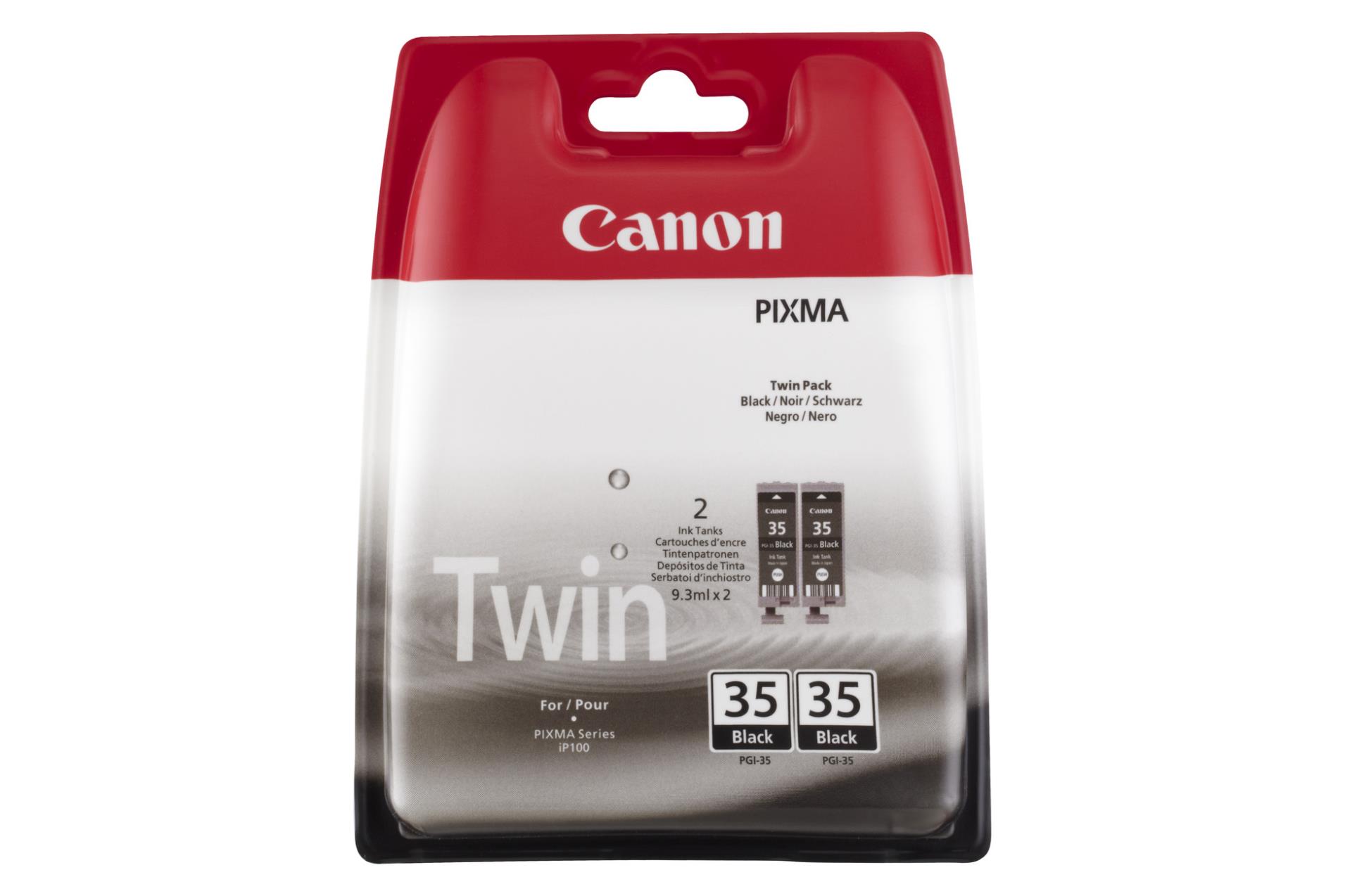 Cartridge Canon PGI-35, dvojbalení - černá