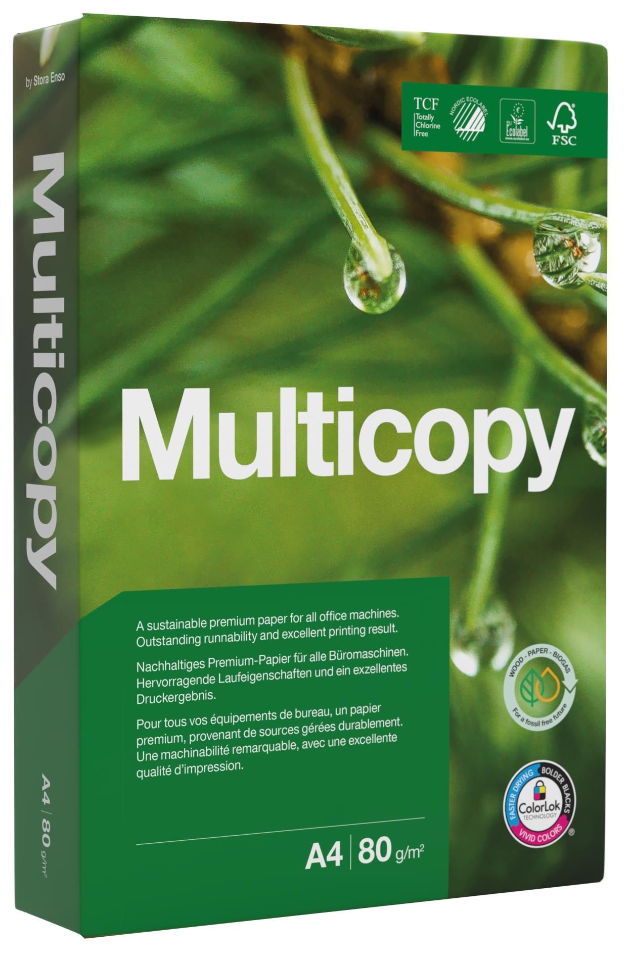 Levně Kancelářský papír MultiCopy ORIGINAL - A4, 80 g, 500 listů