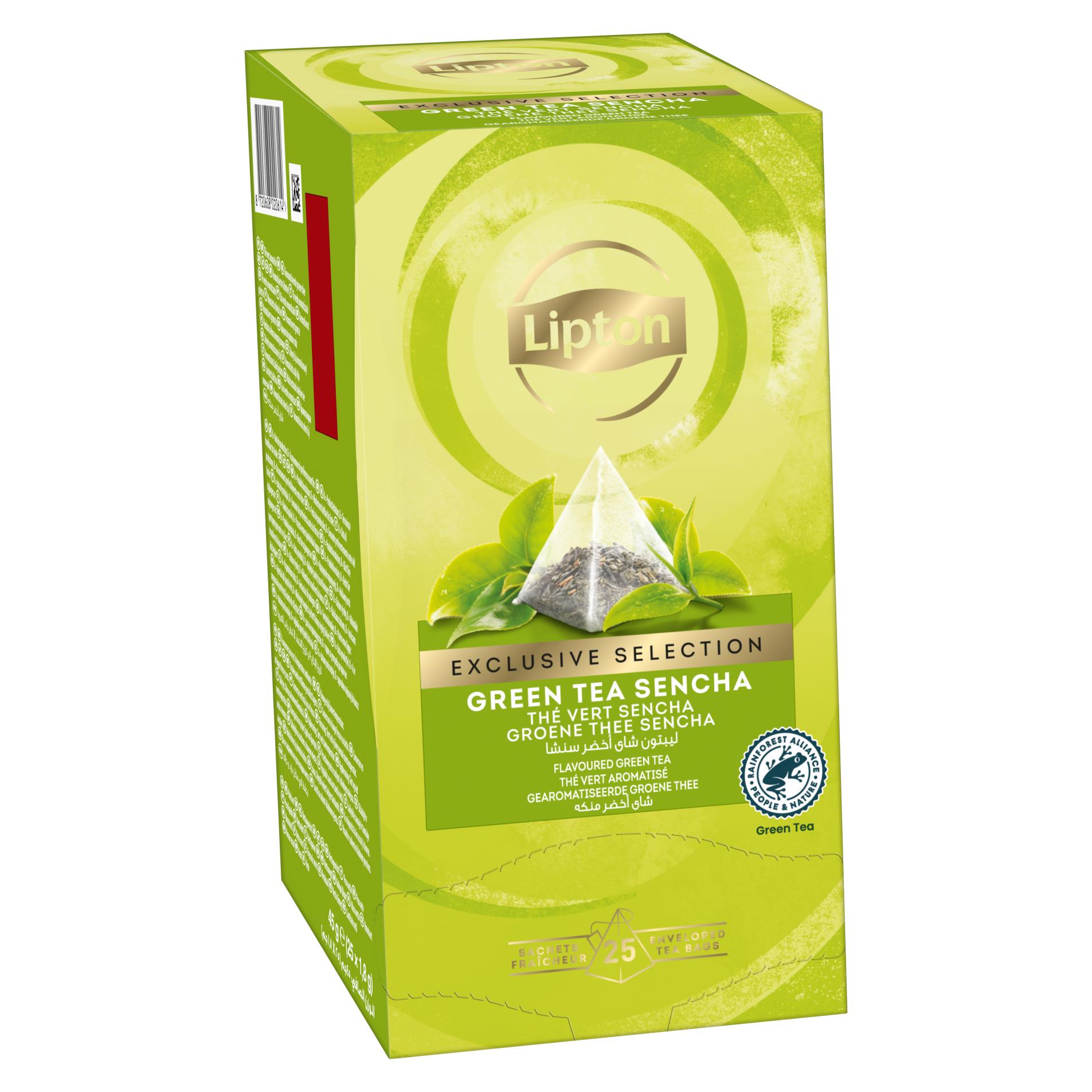 Čaj Lipton Green Tea Sencha, 30 x 1,8 g