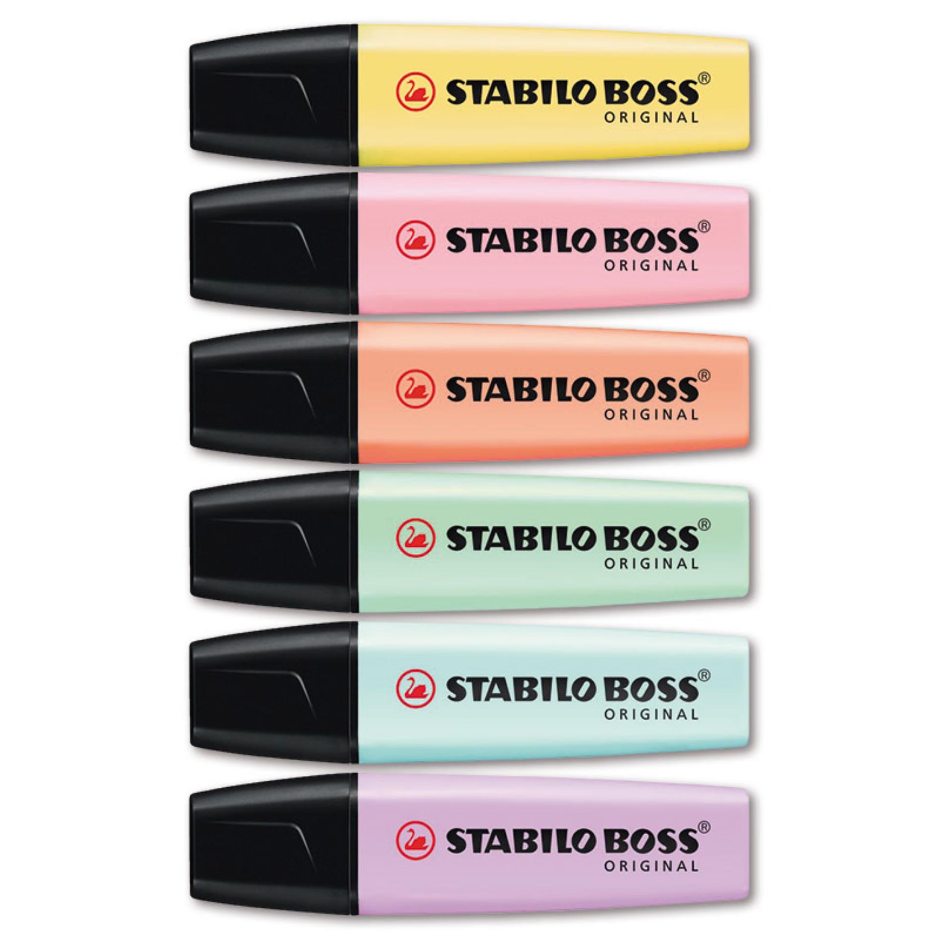 Levně Stabilo Boss Pastel sada 6 barev 70/6 2