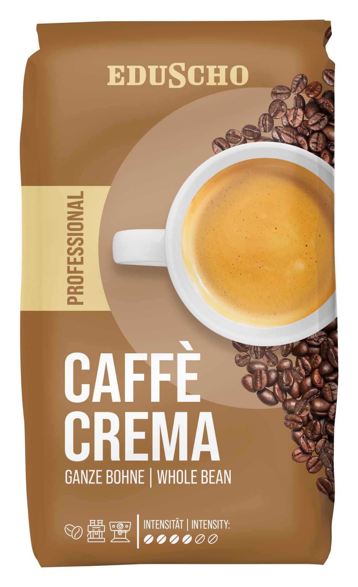 Zrnková káva Eduscho Caffé Crema - 1000 g