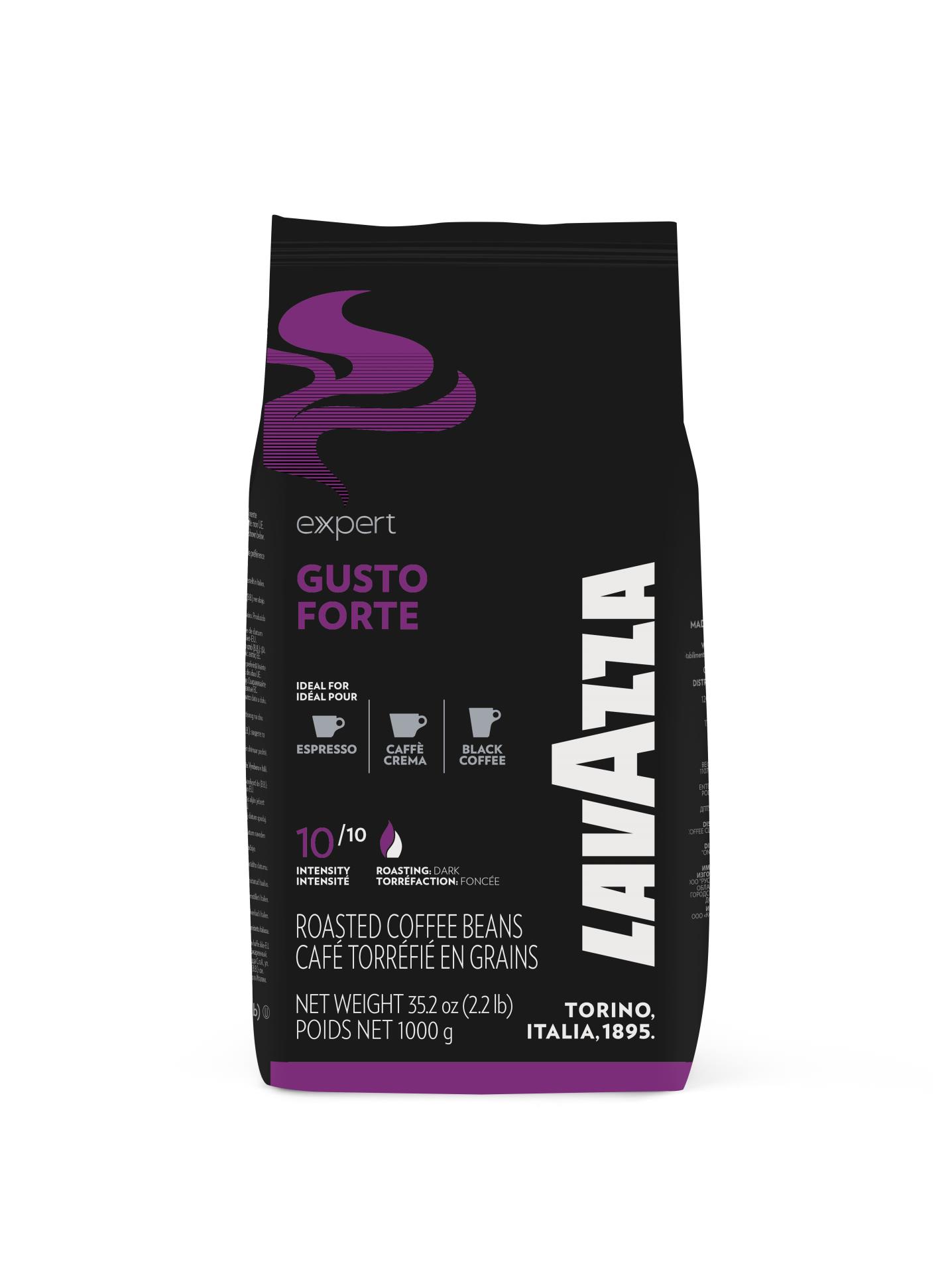 Zrnková káva Lavazza Gusto Forte - 1000 g