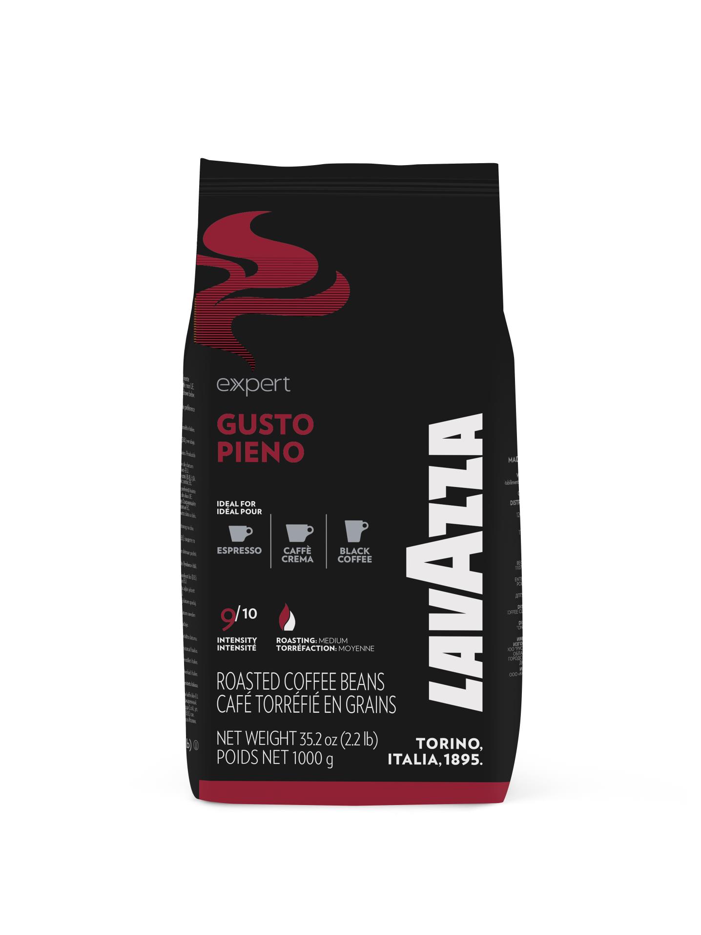 Zrnková káva Lavazza Gusto Pieno - 1000 g