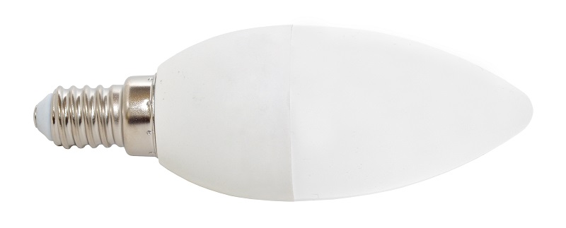 Ecolite LED žárovka mini svíčka E14, 7 W, 2700 K, 530 lm