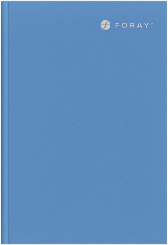 Blok vázaný Foray Shades, A5, linkovaný, modrý