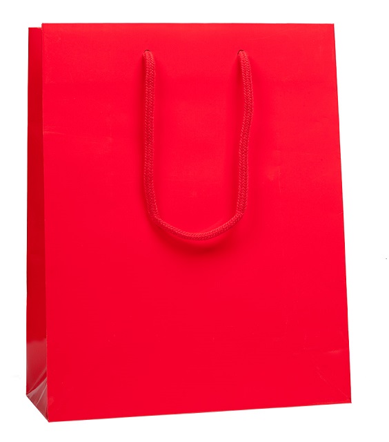 Dárková taška A4, červená
