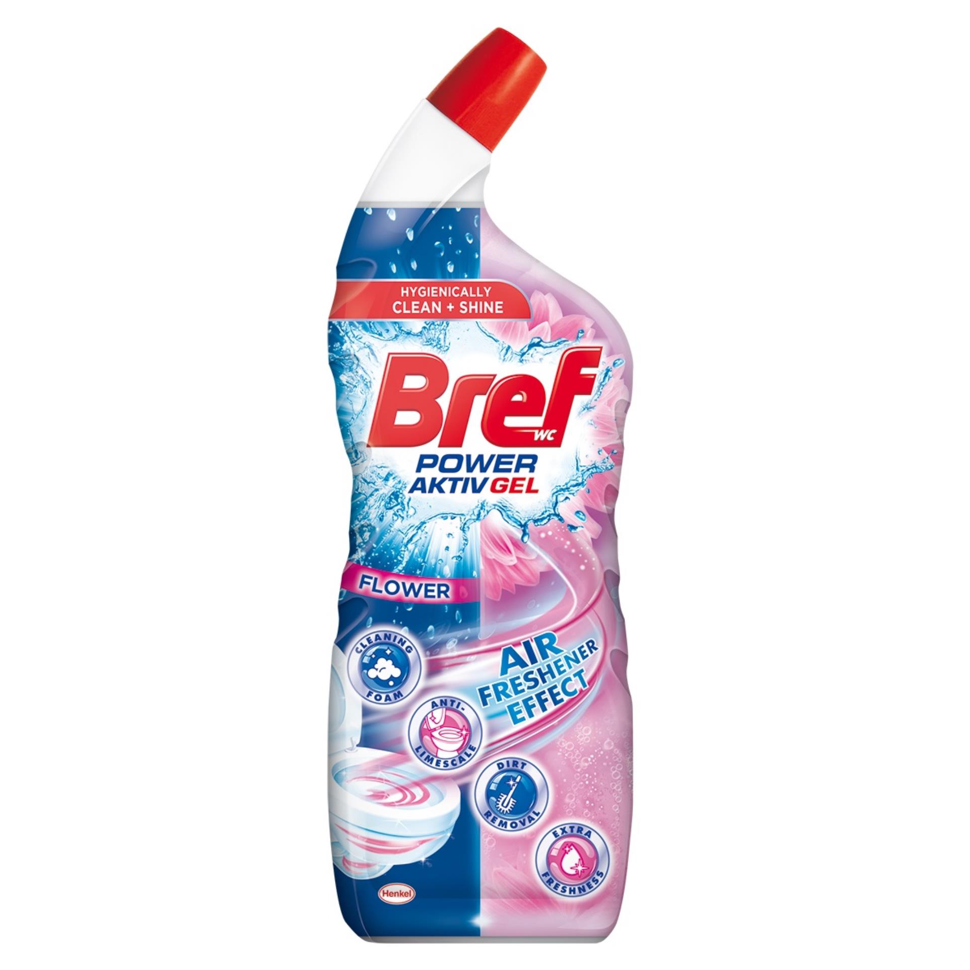 Levně WC gel Bref Hygiene Floral 700 ml