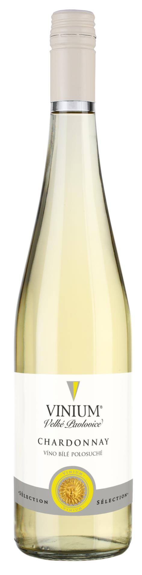 Bílé víno Chardonnay, 0,75 l