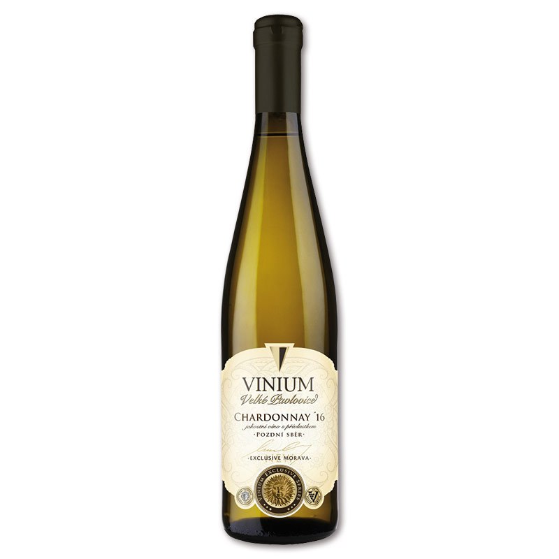 Bílé víno Chardonnay ps 2016, 0,75 l