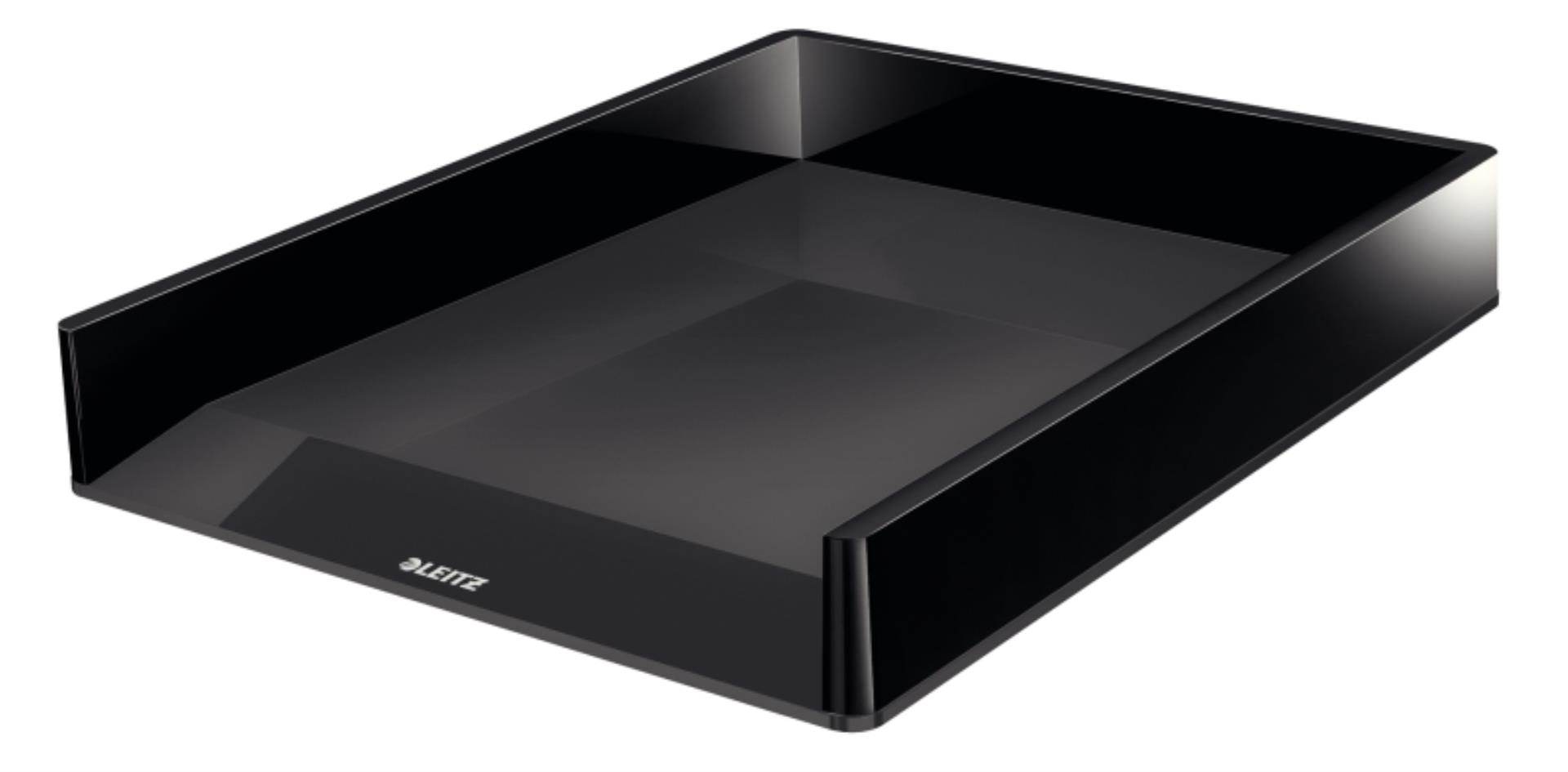 Zásuvka LeitzDual Black, černá/šedá