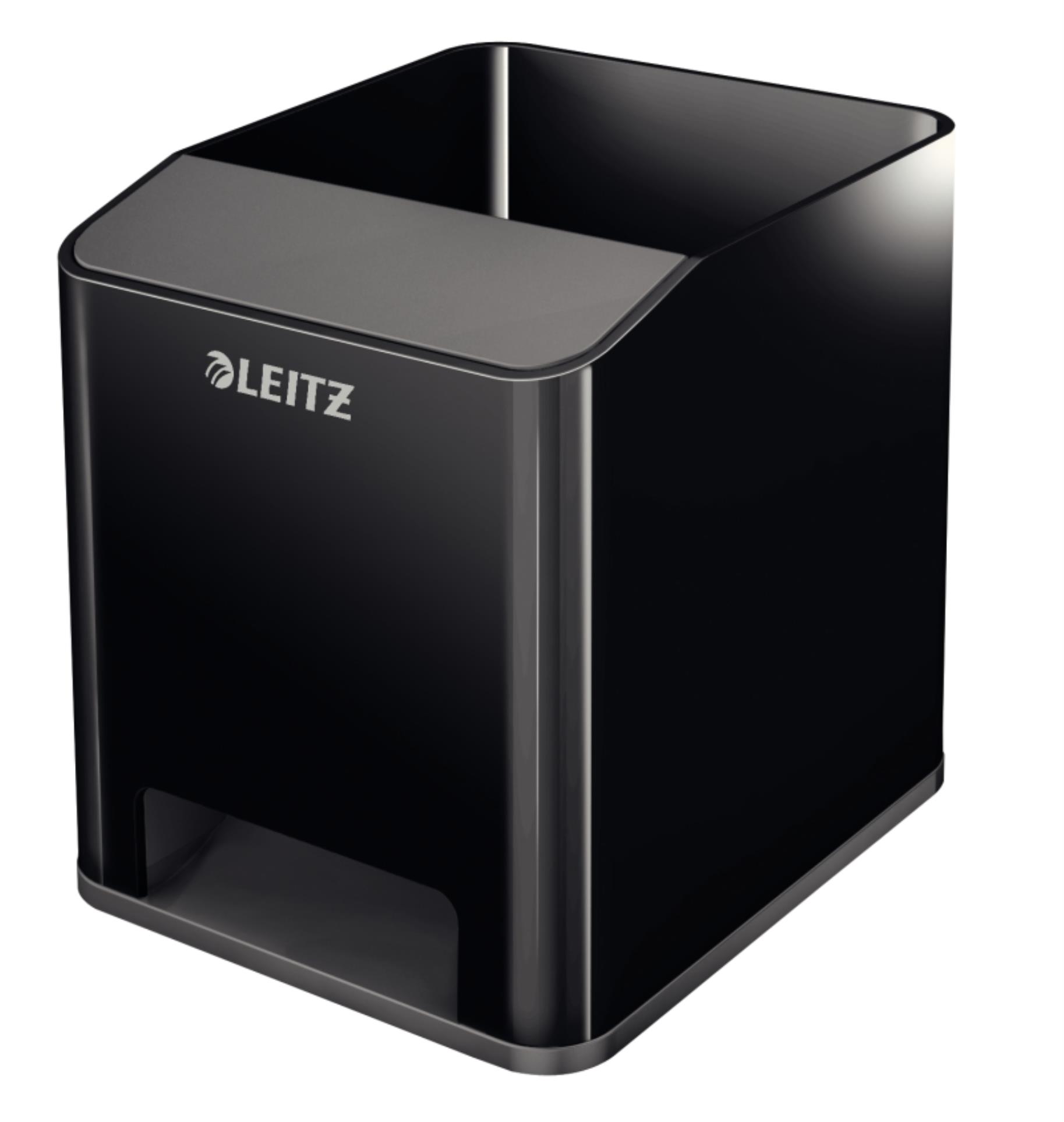 Stojánek na tužky Leitz Dual Black, černý/šedý