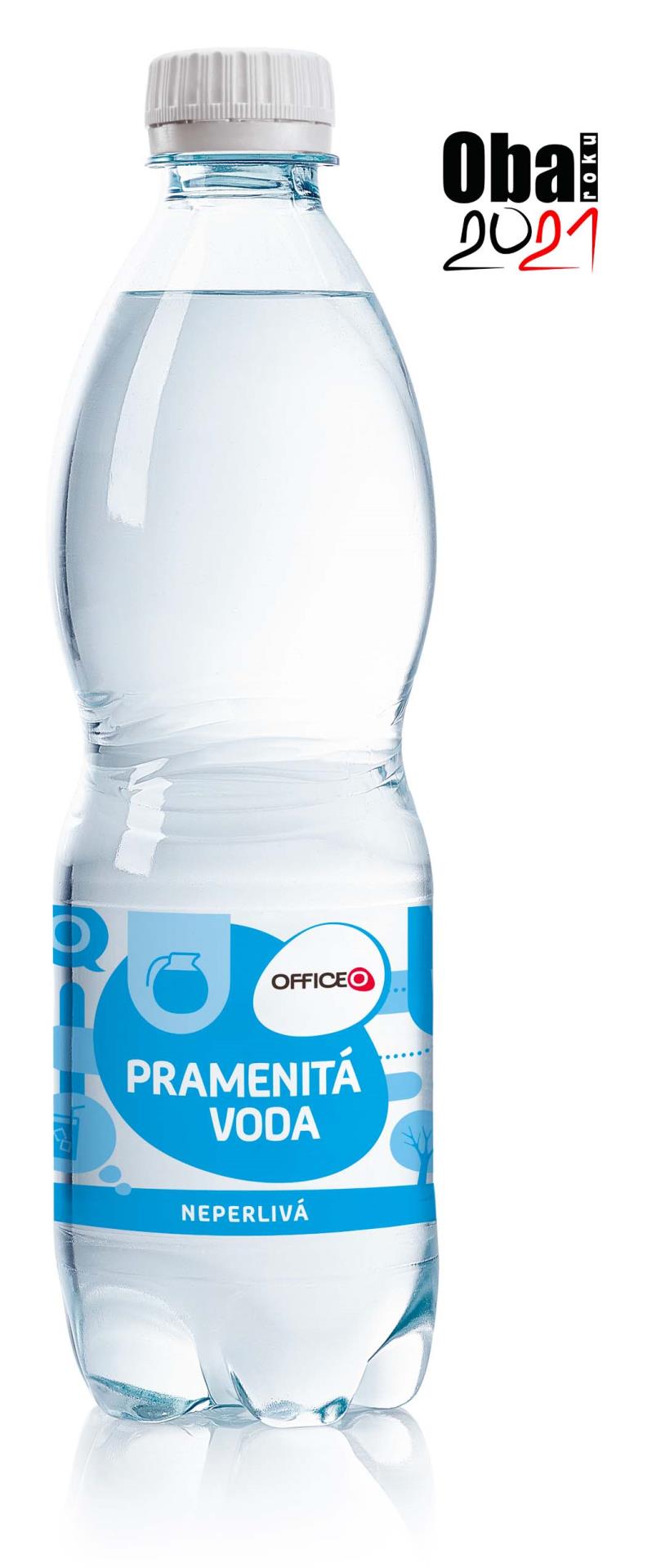 OFFICEO Pramenitá voda Office Depot - neperlivá, 8 x 0,5 l