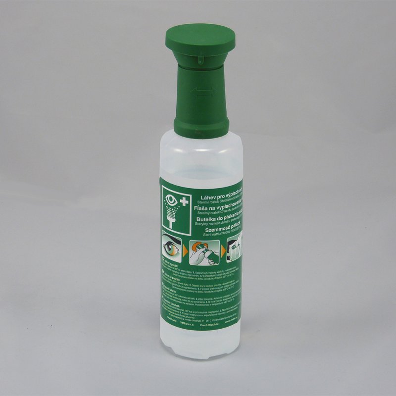 Levně Výplach očí s fyziologickým roztokem 0,5 l