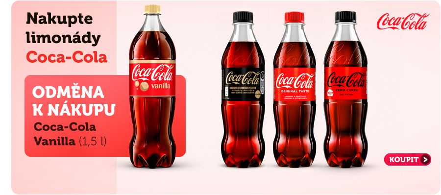 Coca Cola + odměna