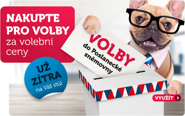 Nakupte pro volby za volební ceny