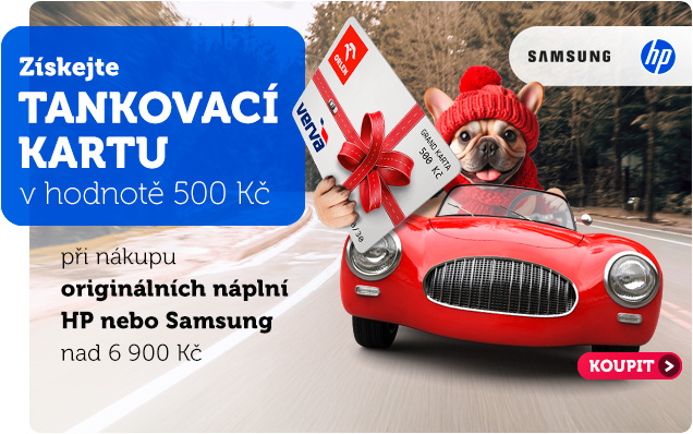 Tankovací karta k tonerům