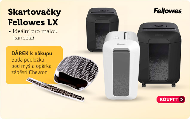 Skartovačka Fellowes LX  + dárek