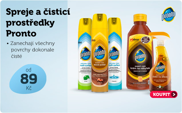 Čisticí prostředky Pronto 