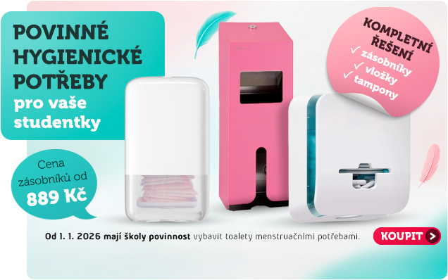 Povinné hygienické potřeby pro studentky